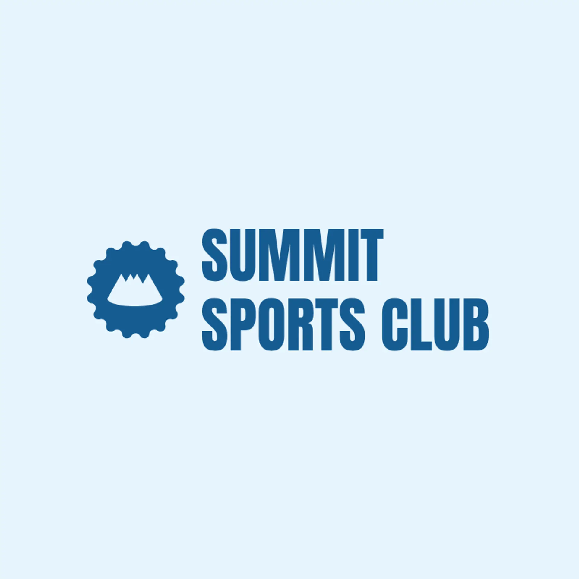 Summit Sports Club logo for sports club