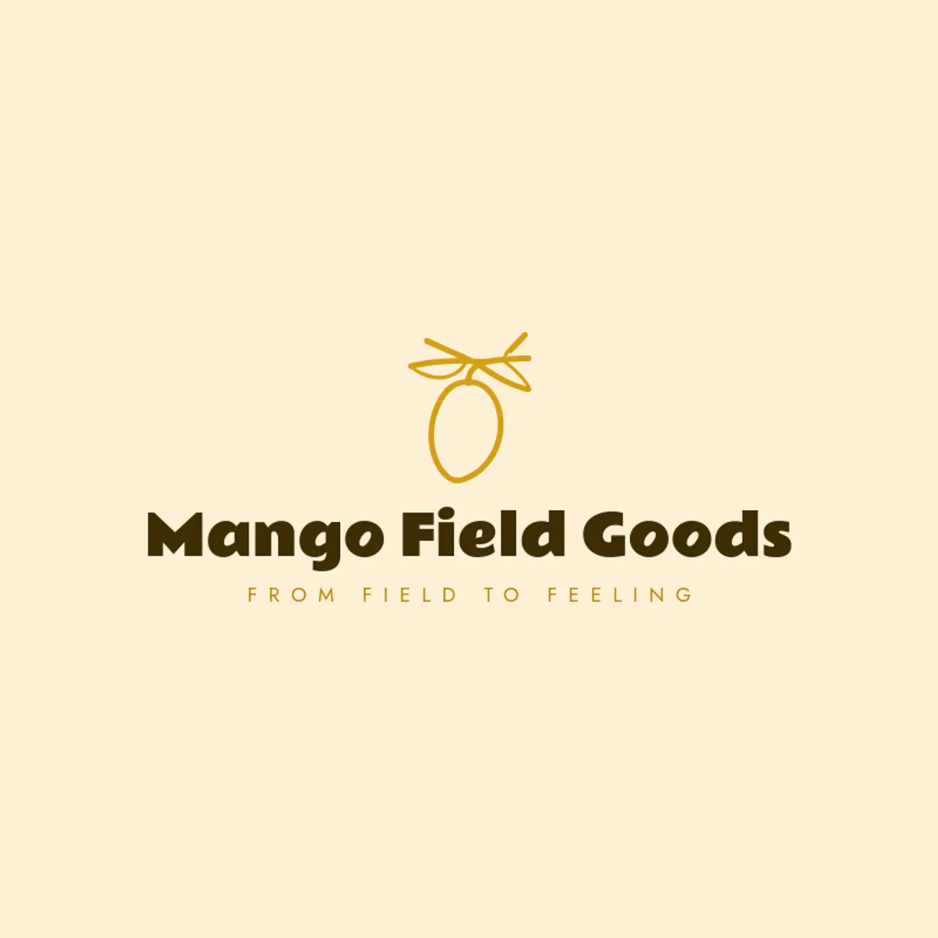 Mango Field Goods logo for mango