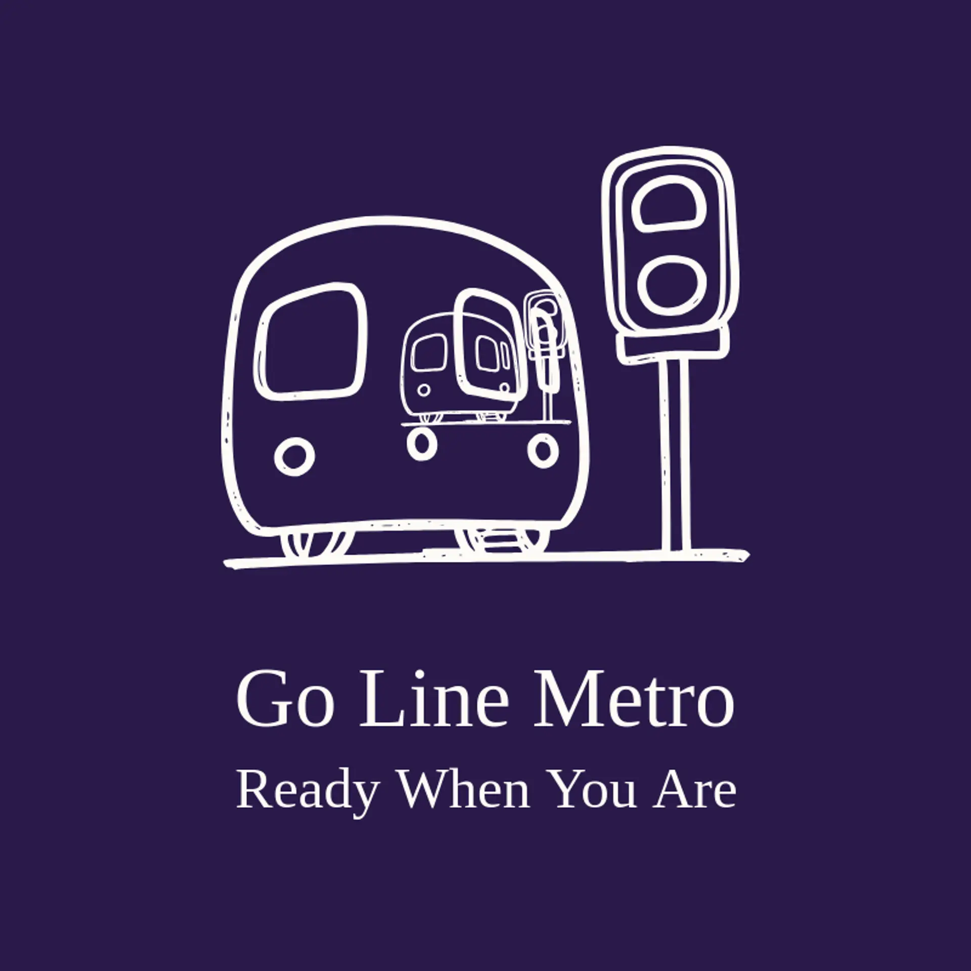 Go Line Metro logo for metro