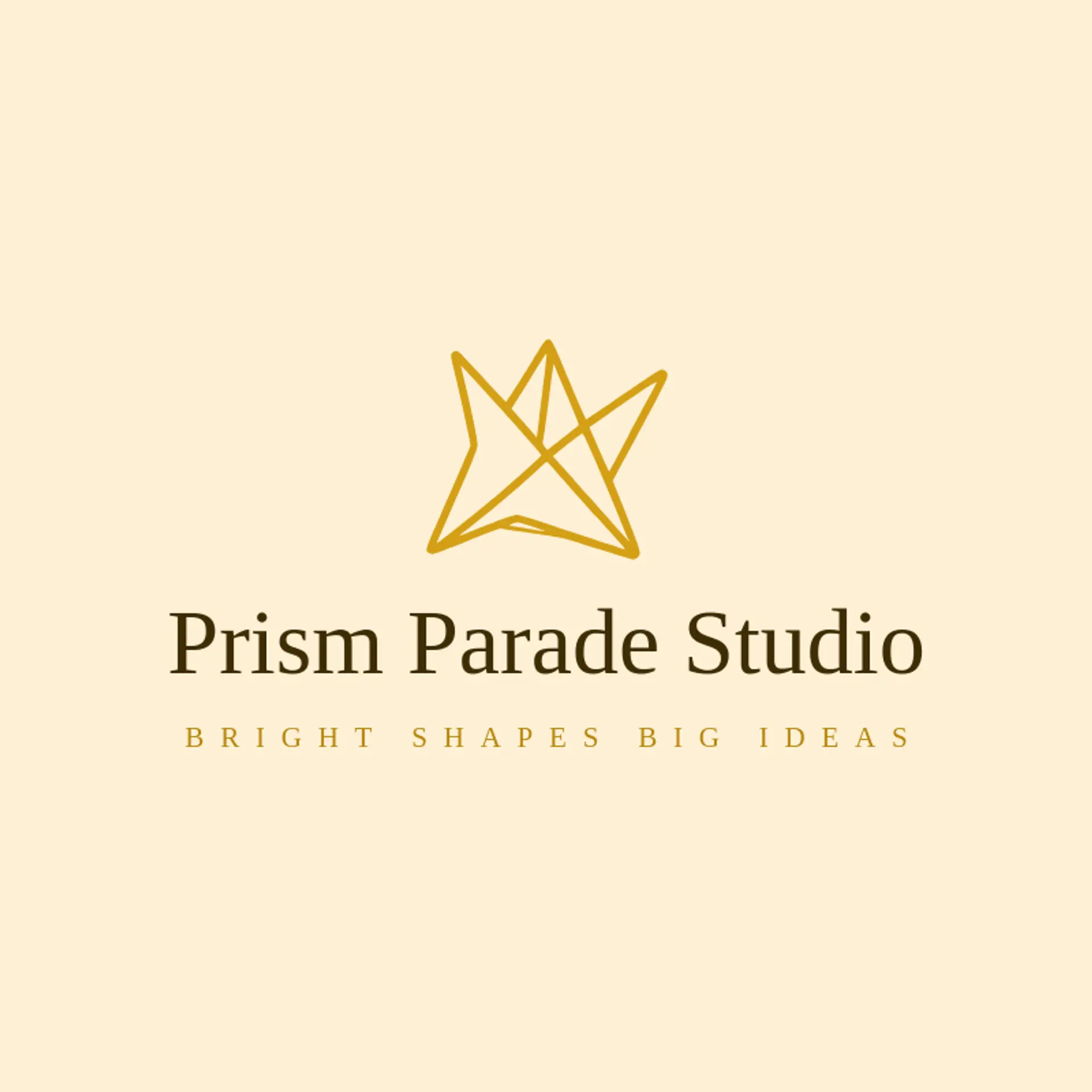 Prism Parade Studio logo for kaleidoscope