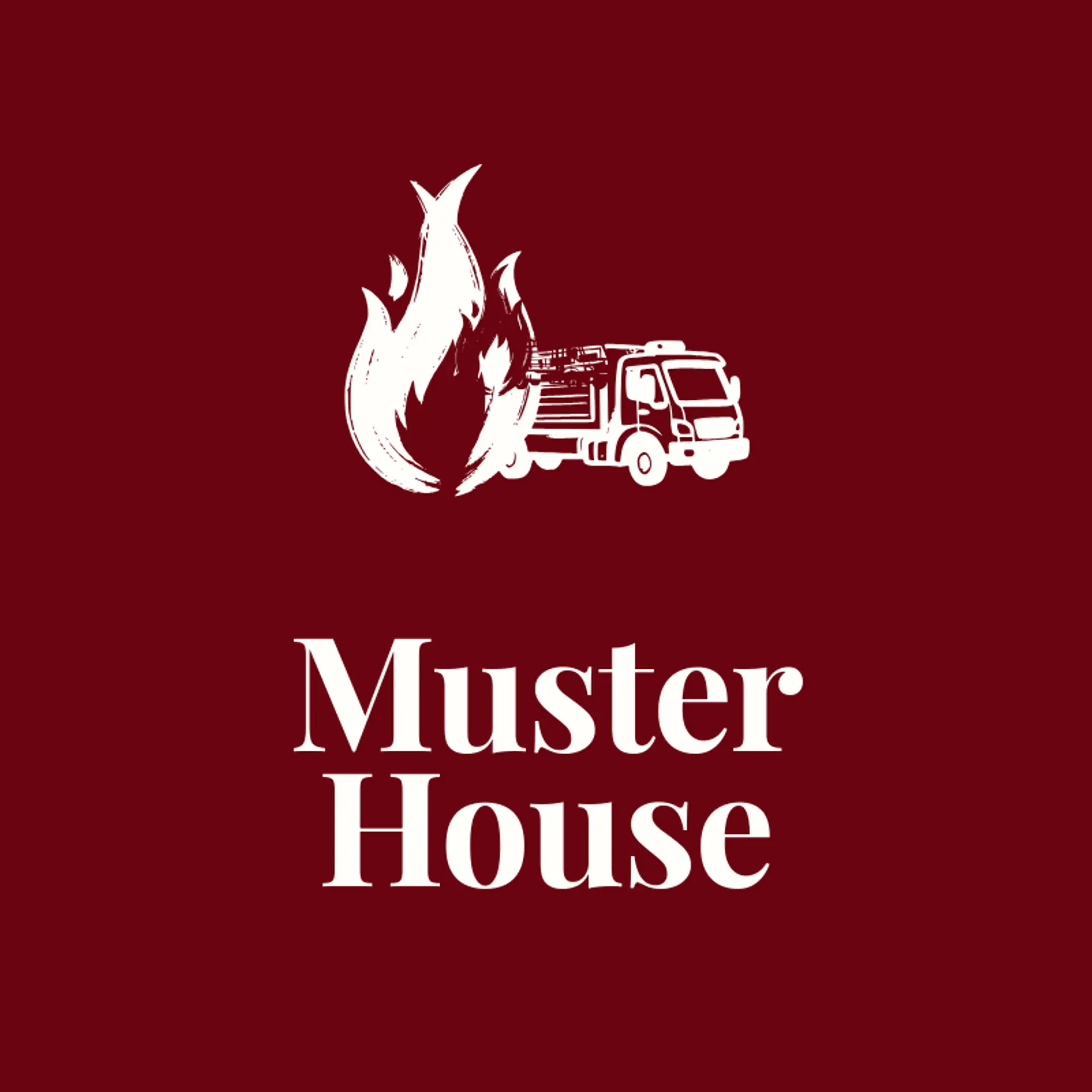 Muster House logo for fire department