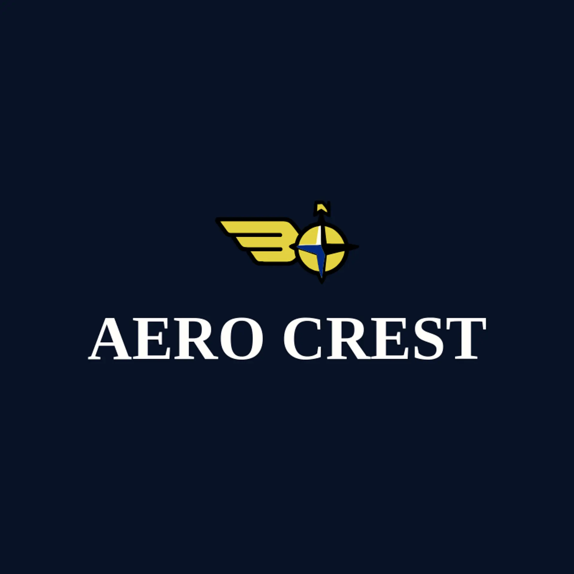 Aero Crest logo for air force