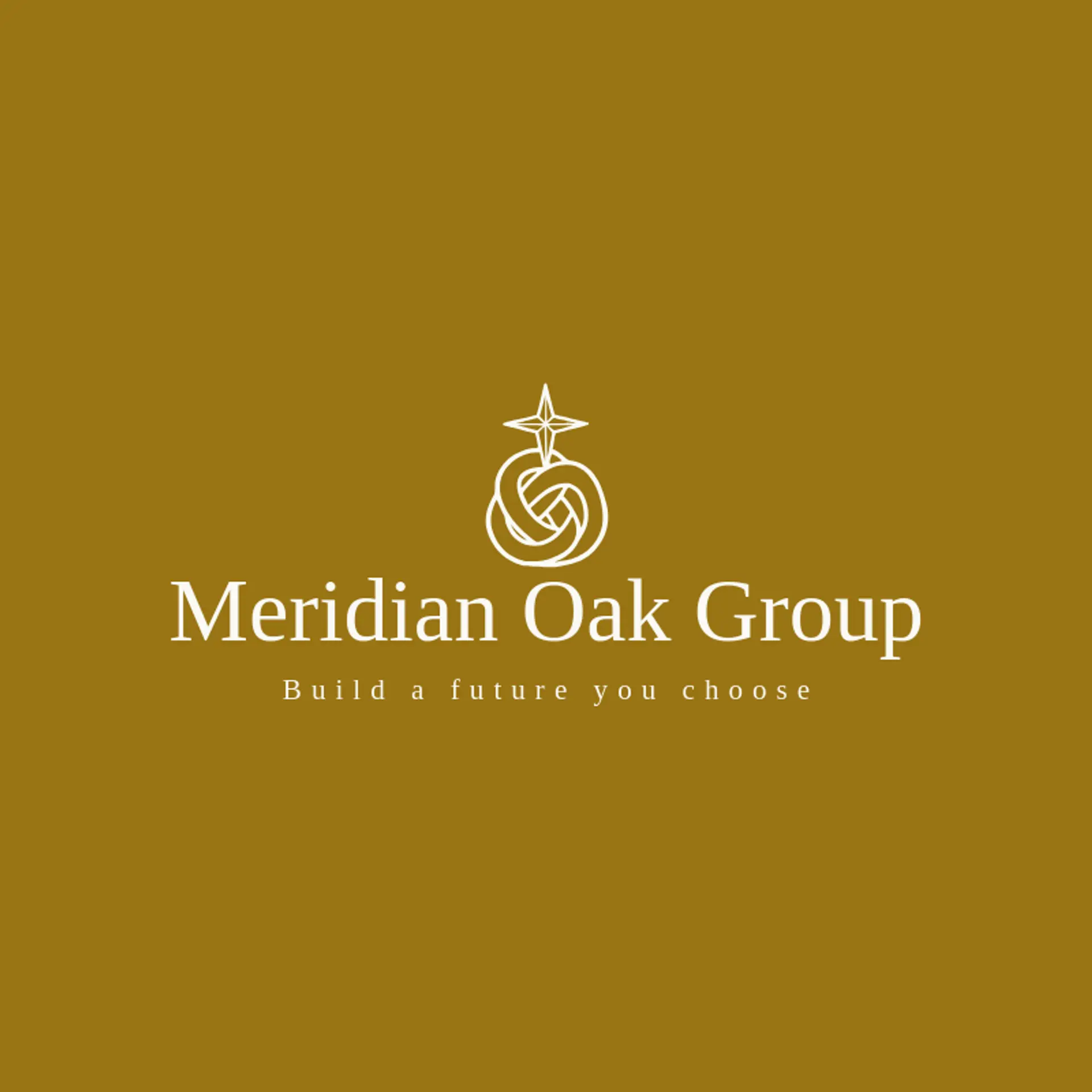Meridian Oak Group logo for financial advisor
