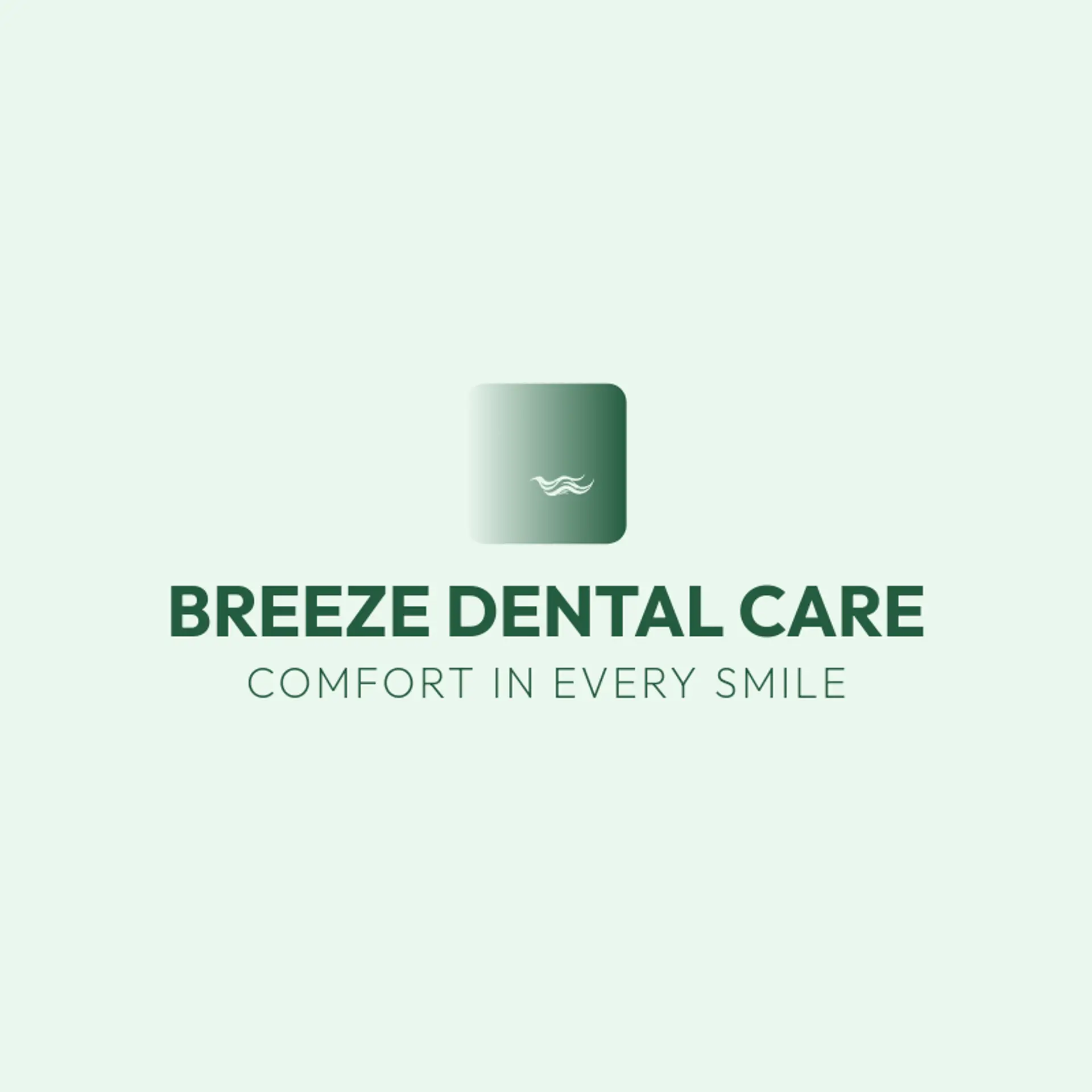 Breeze Dental Care logo for breeze