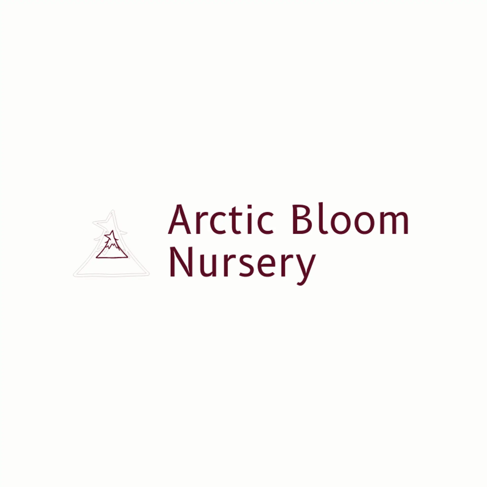 Arctic Bloom Nursery logo for frost
