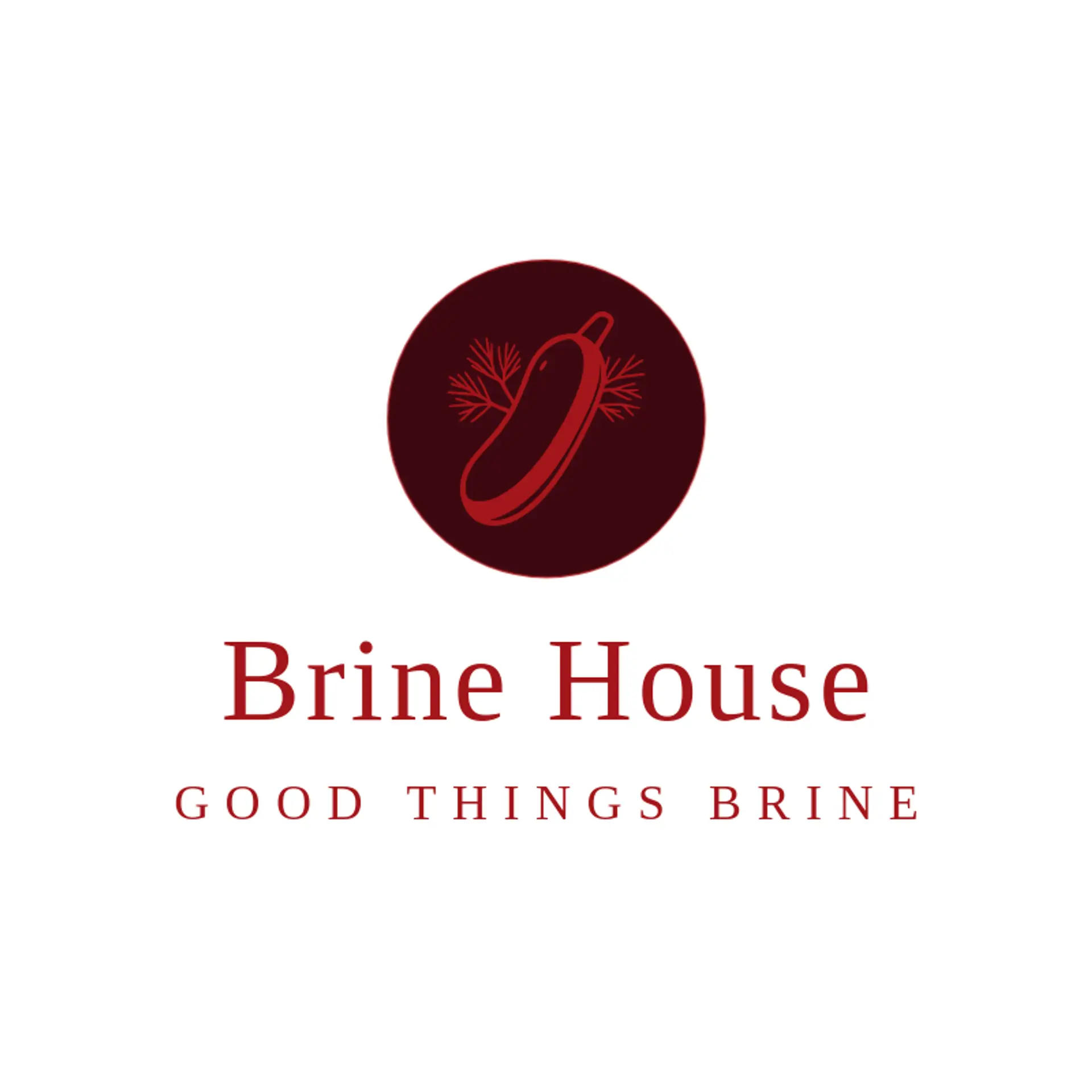 Brine House logo for pickle