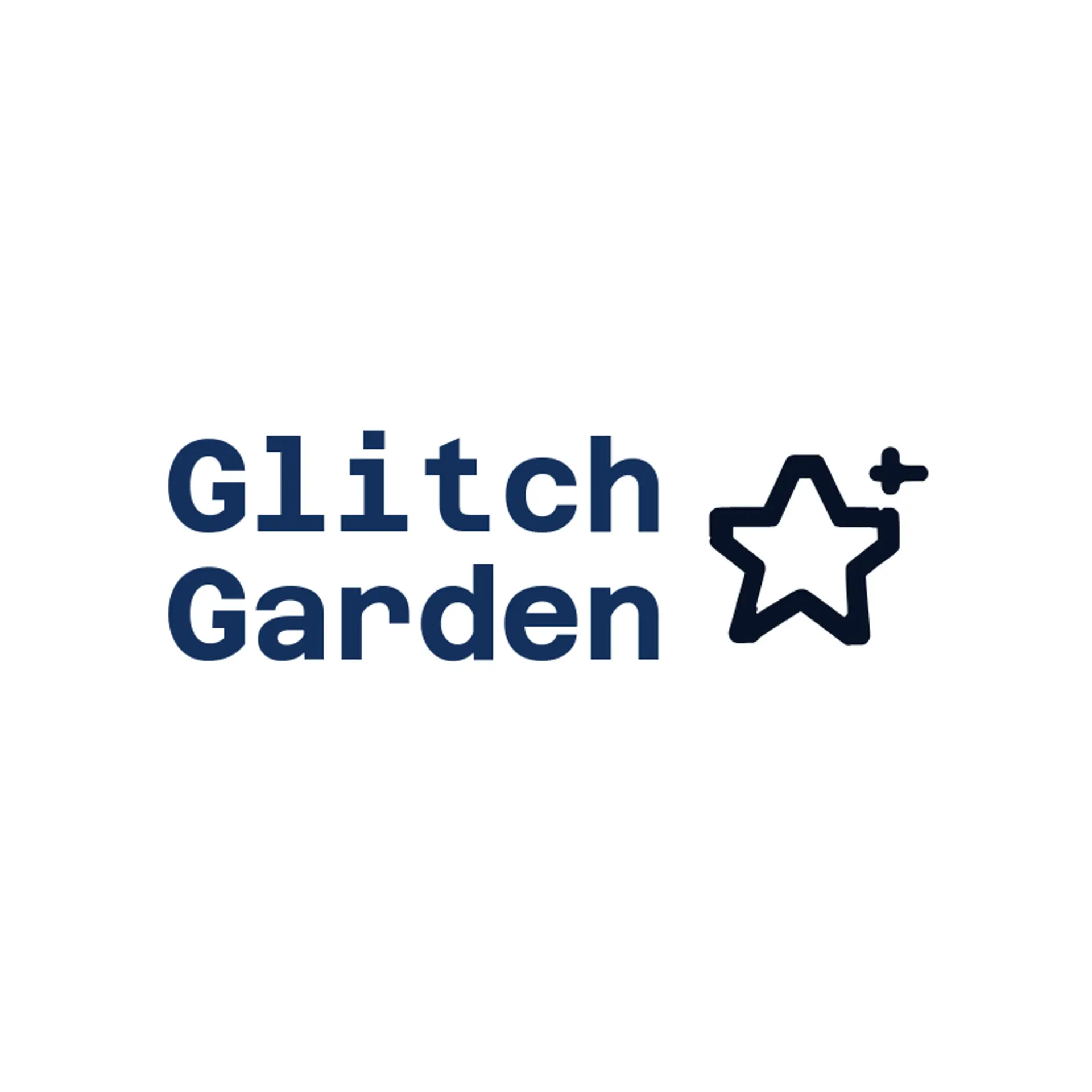 Glitch Garden logo for gamer