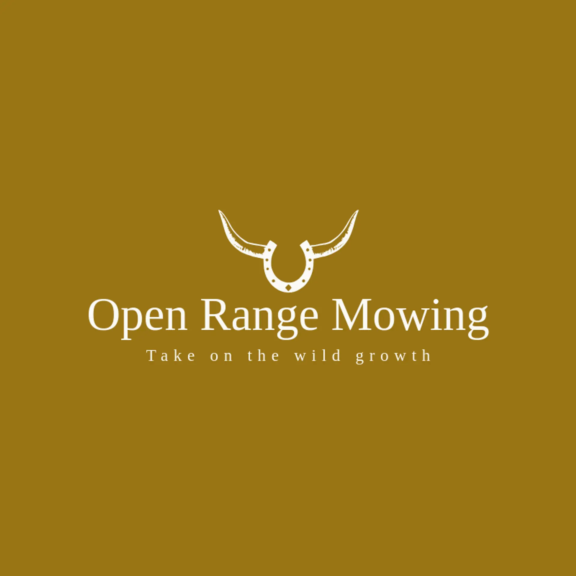 Open Range Mowing logo for toro