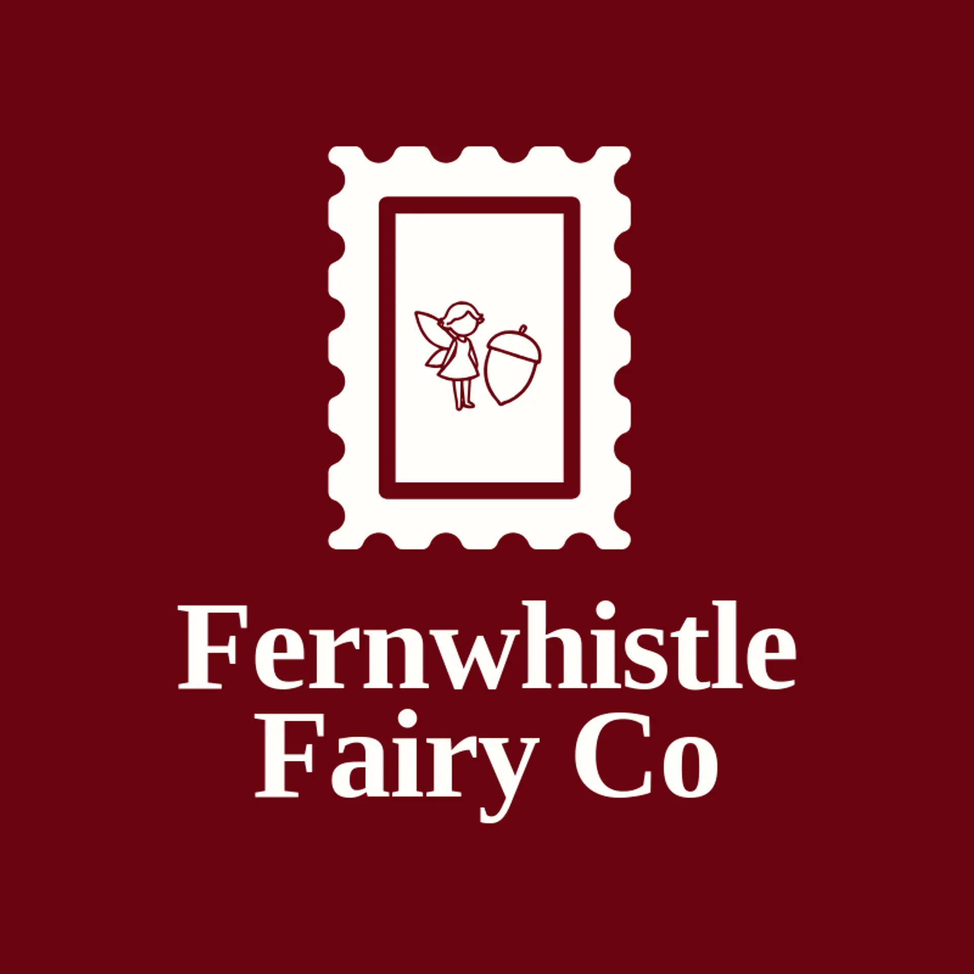 Fernwhistle Fairy Co logo for fairy