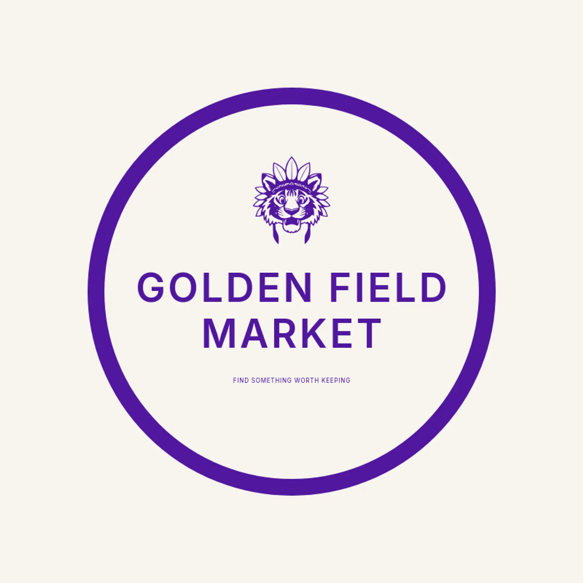 Golden Field Market logo for native