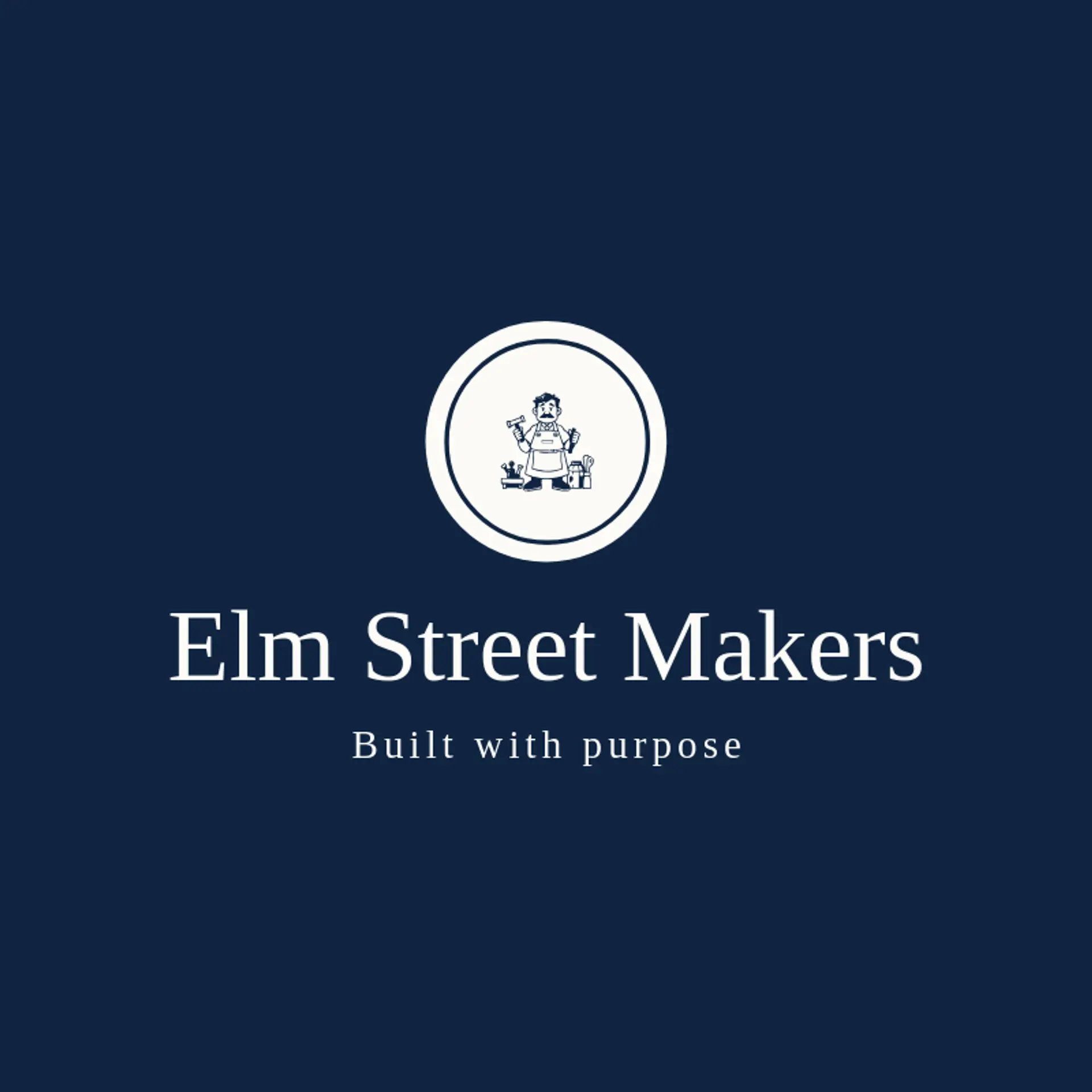 Elm Street Makers logo for craftsman