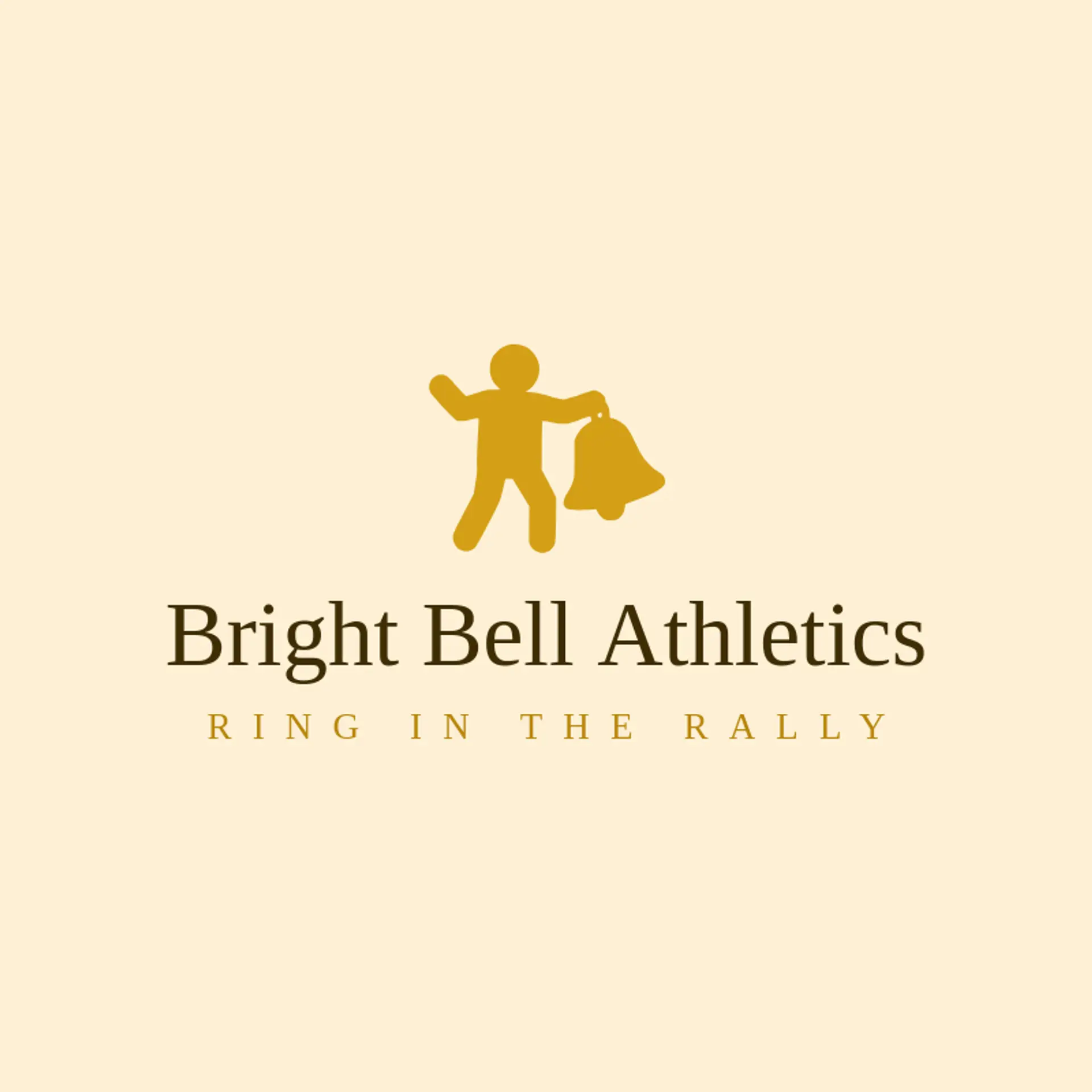 Bright Bell Athletics logo for cheerleader