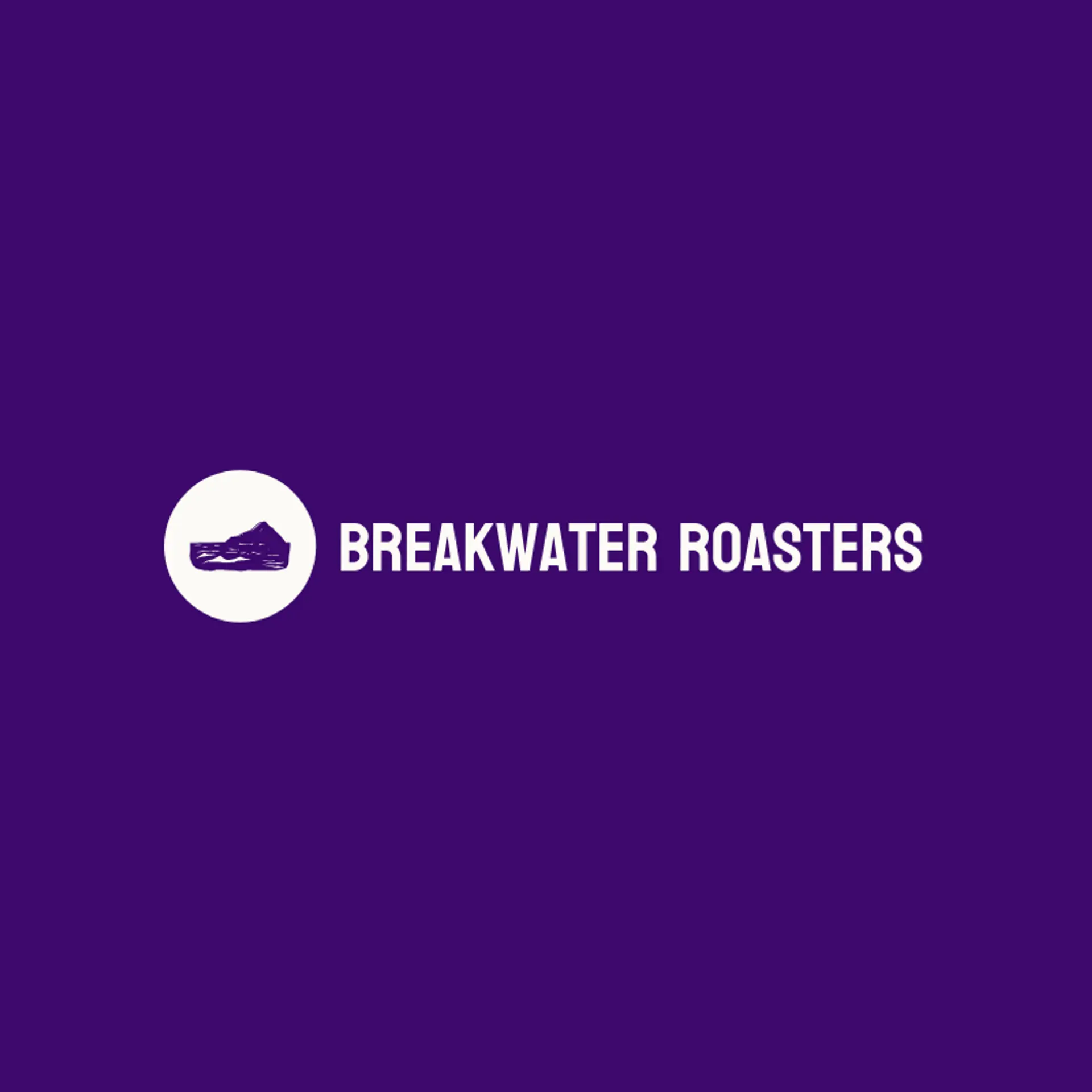 Breakwater Roasters logo for waves
