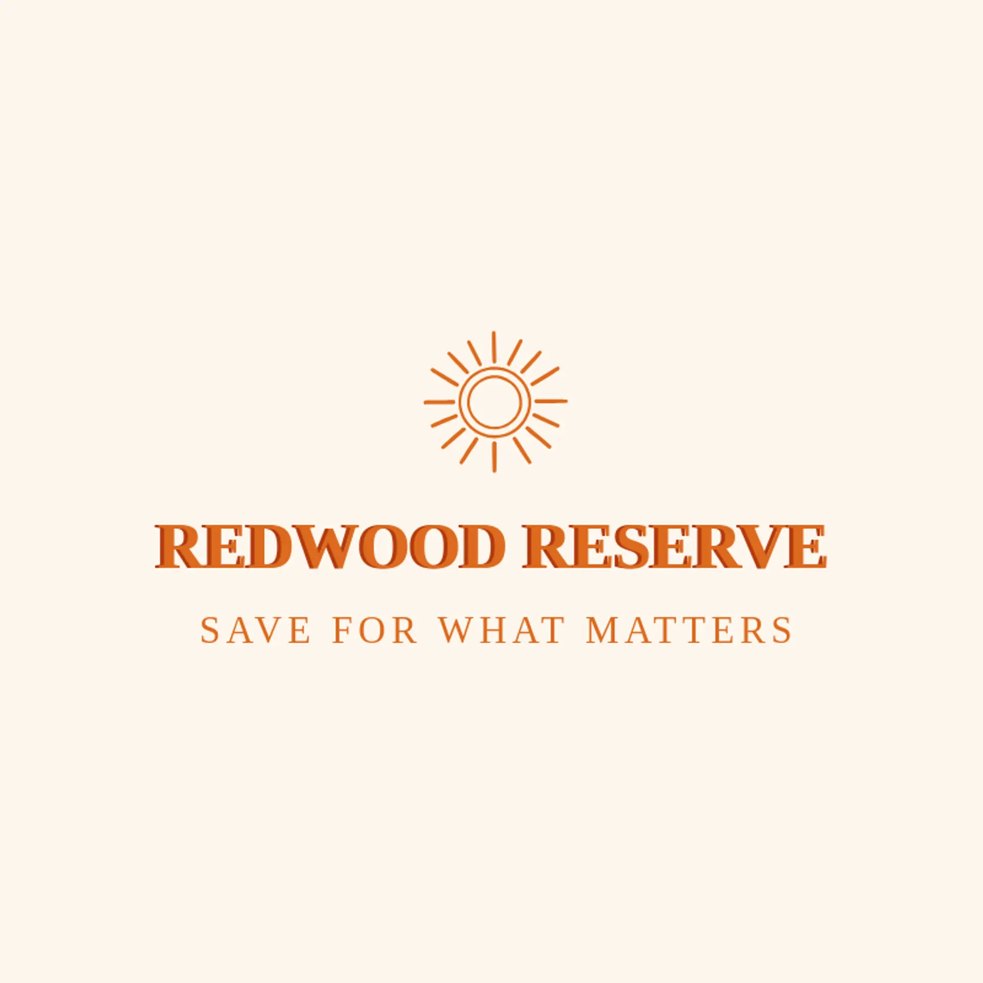 Redwood Reserve logo for fintech