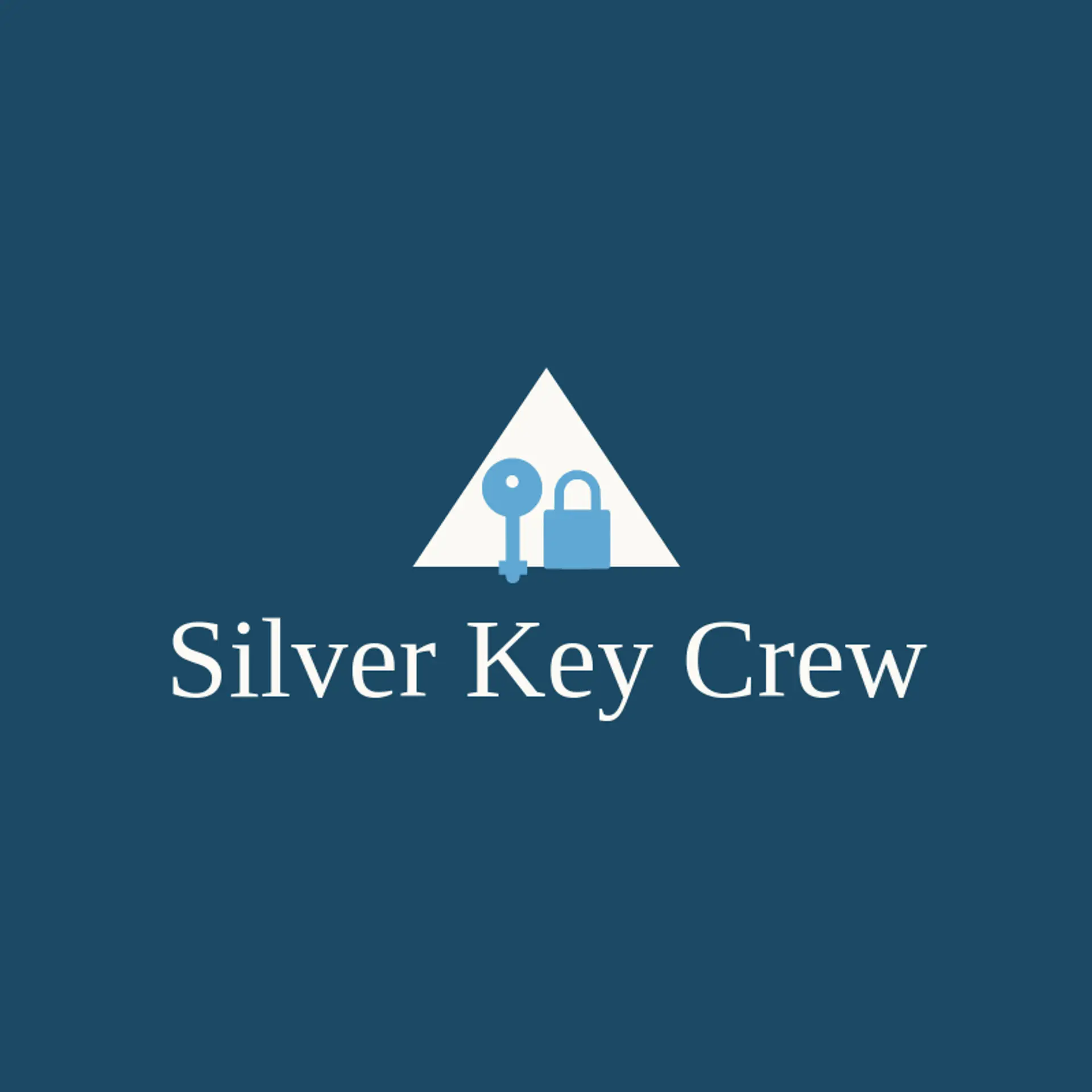 Silver Key Crew logo for lock