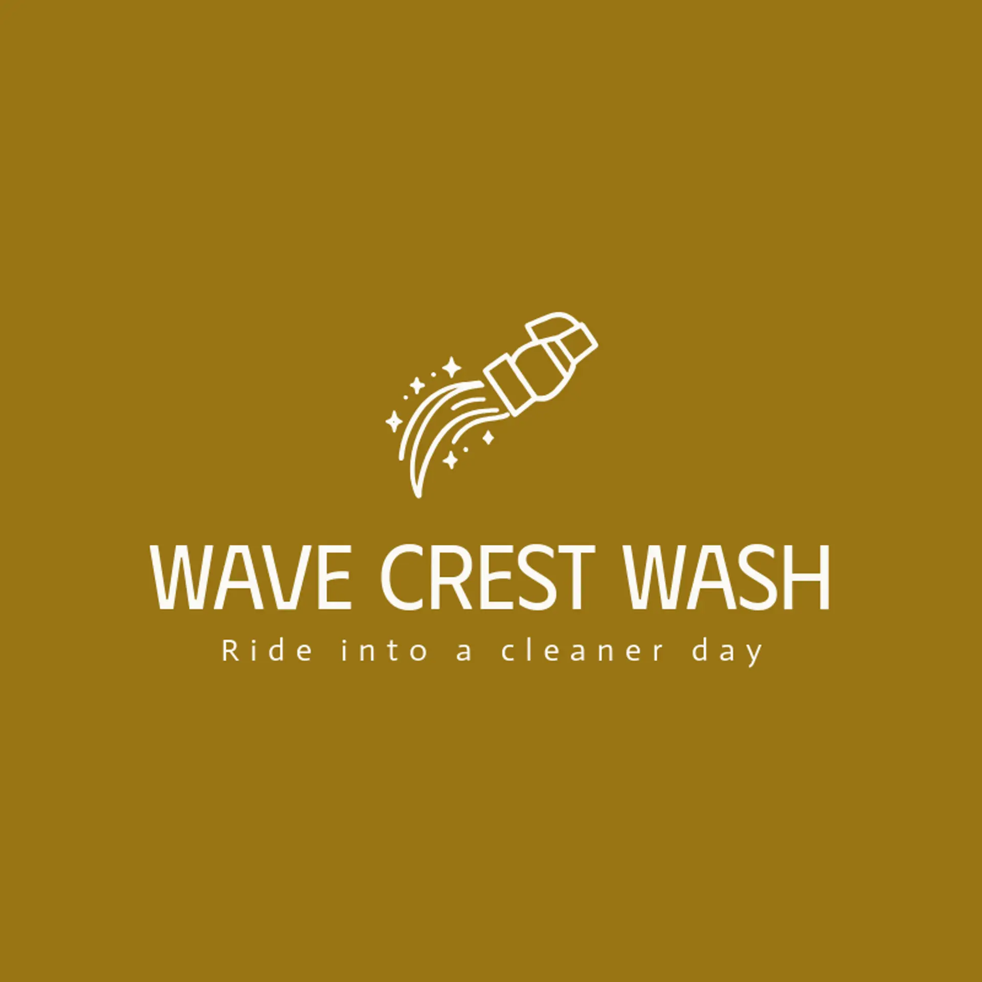 Wave Crest Wash logo for pressure washing