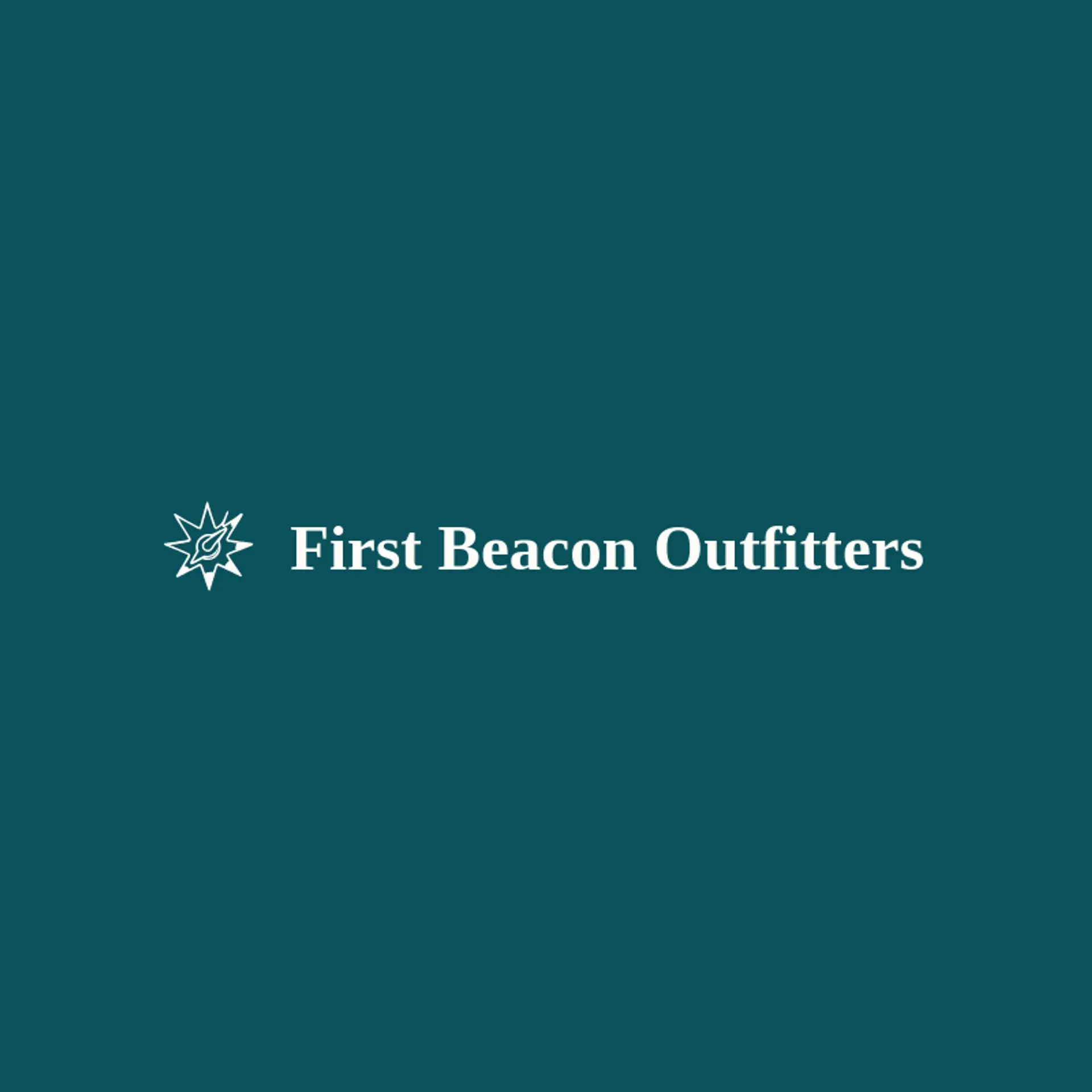 First Beacon Outfitters logo for flare
