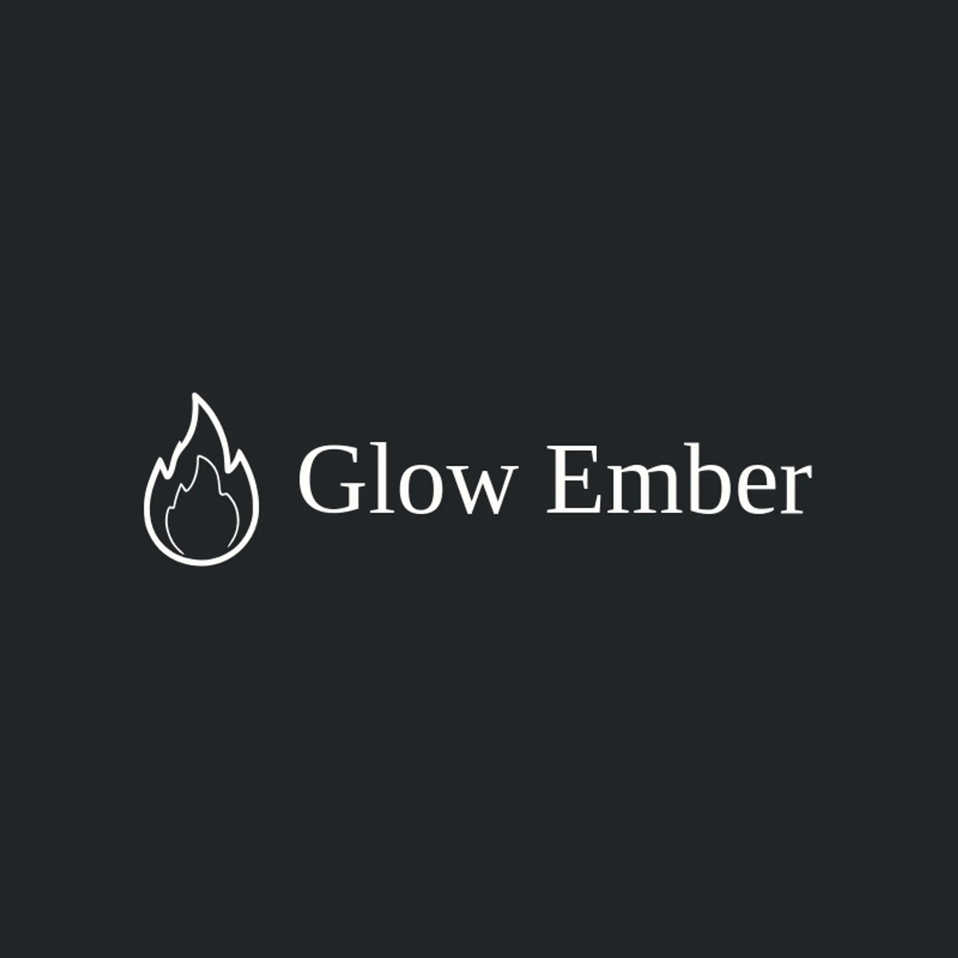 Glow Ember logo for glow