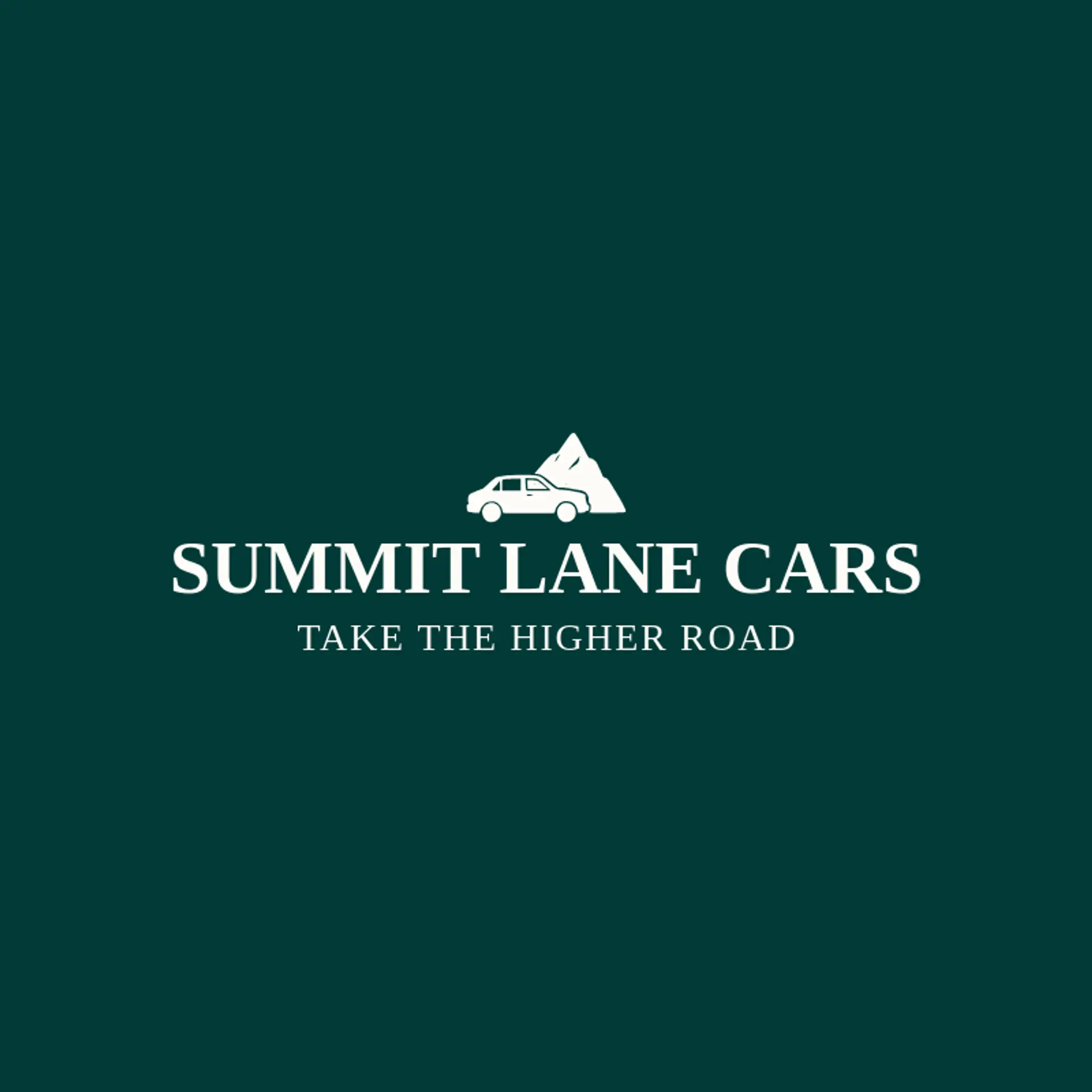 Summit Lane Cars logo for car dealer