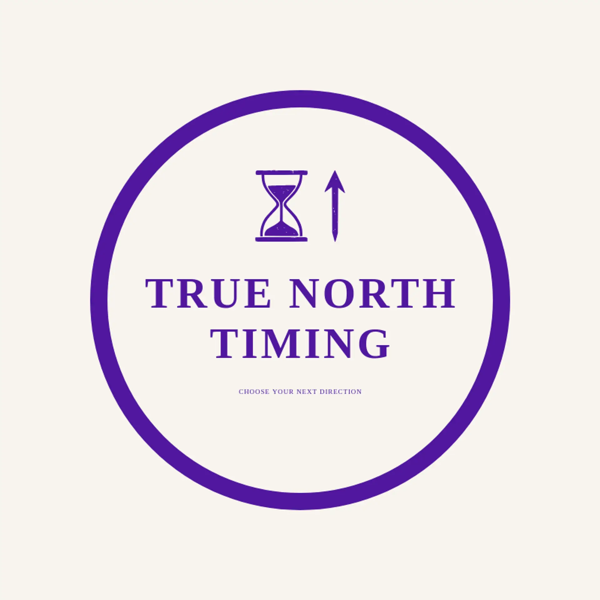 True North Timing logo for hourglass