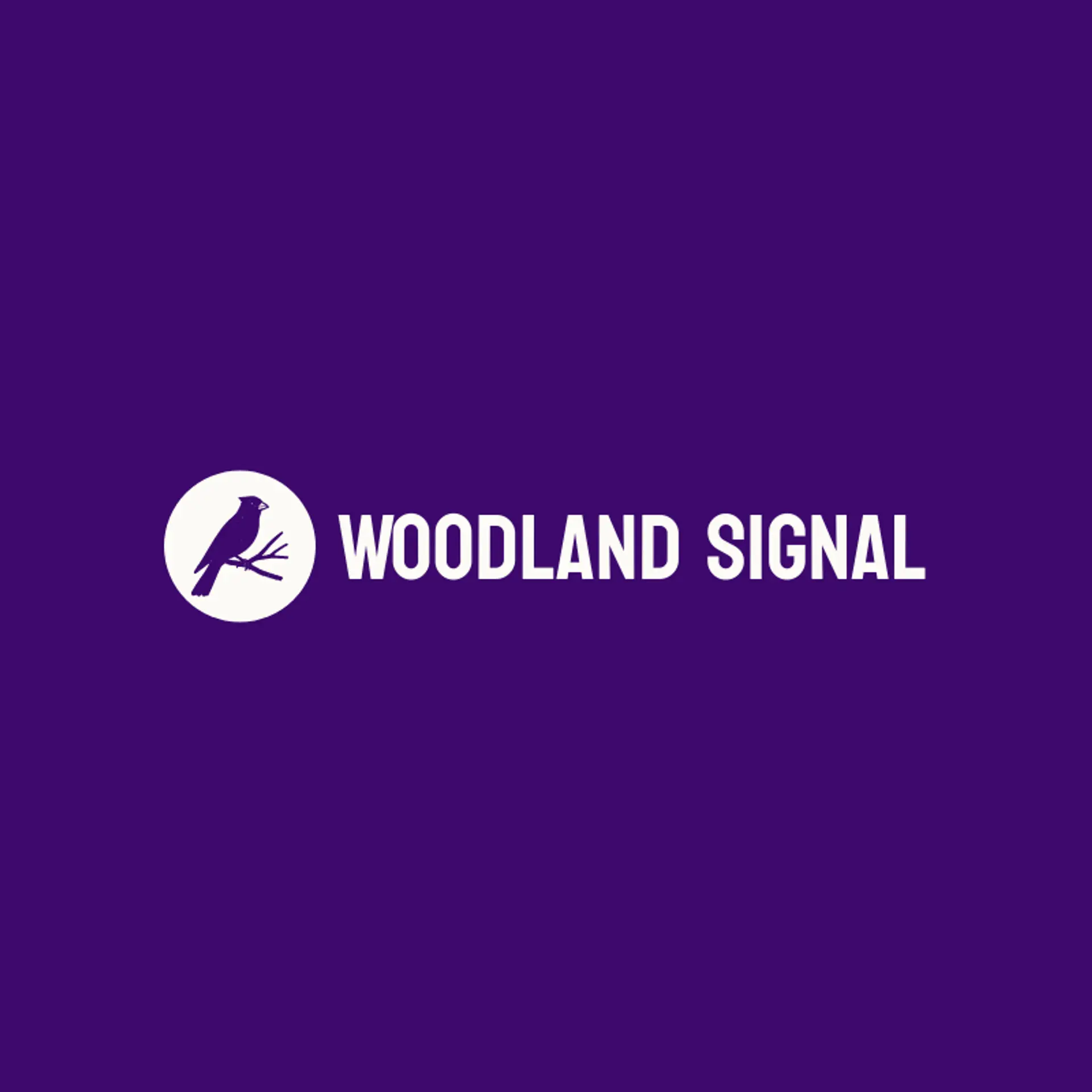 Woodland Signal logo for cardinal