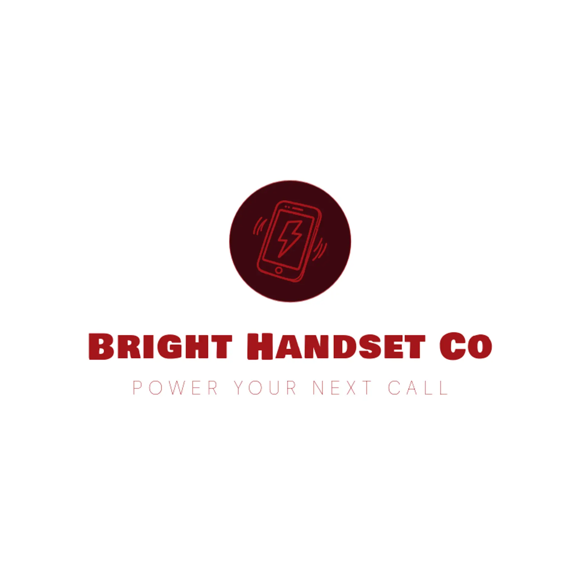 Bright Handset Co logo for mobile shop