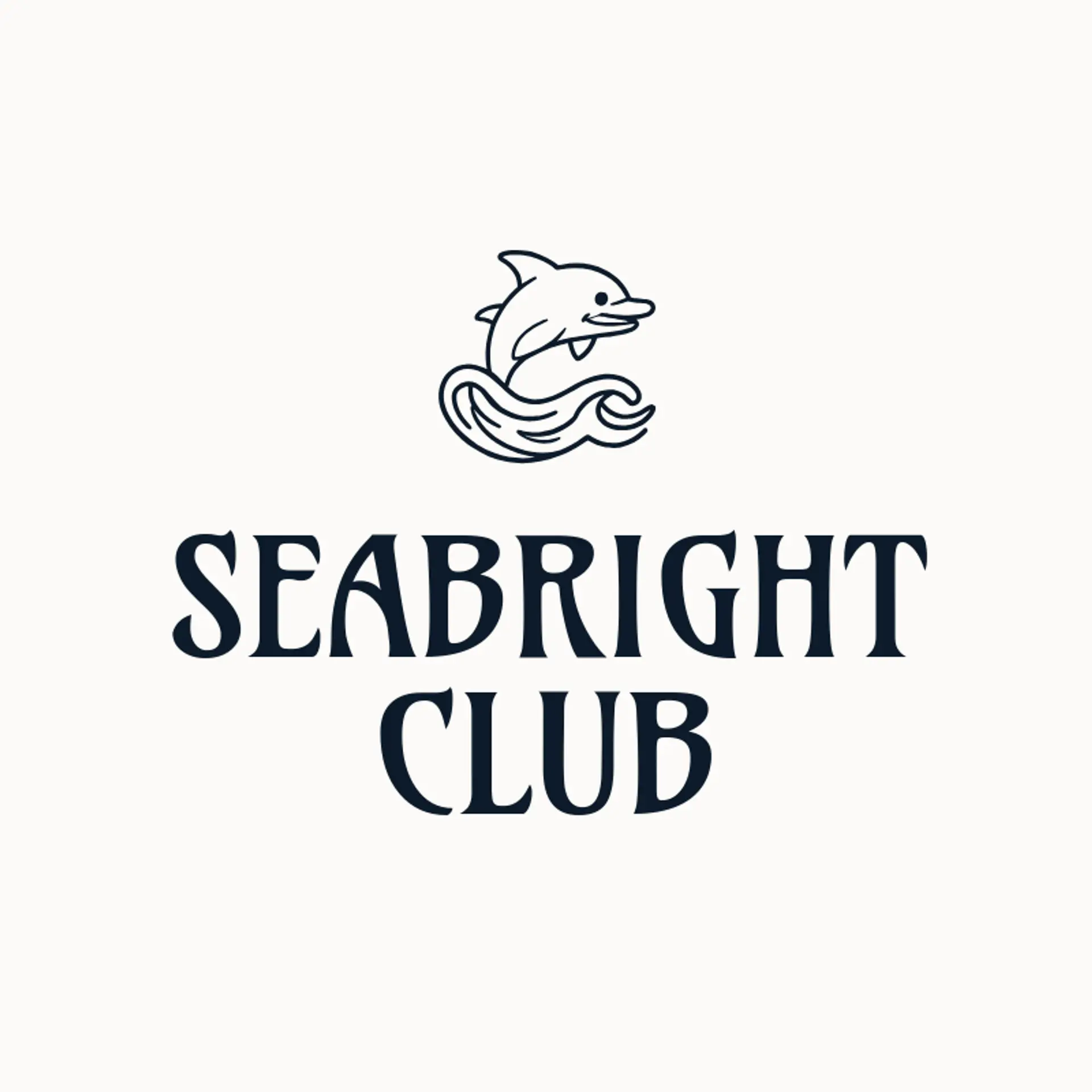 Seabright Club logo for dolphin