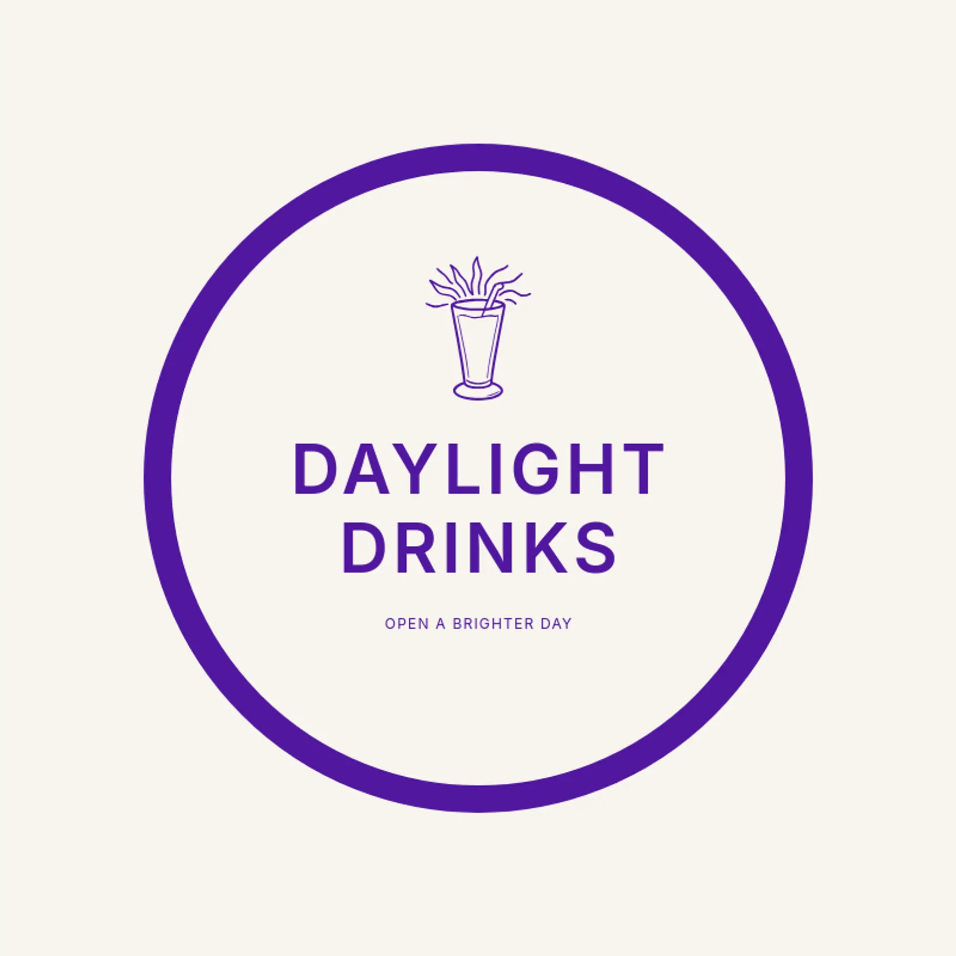 Daylight Drinks logo for soda