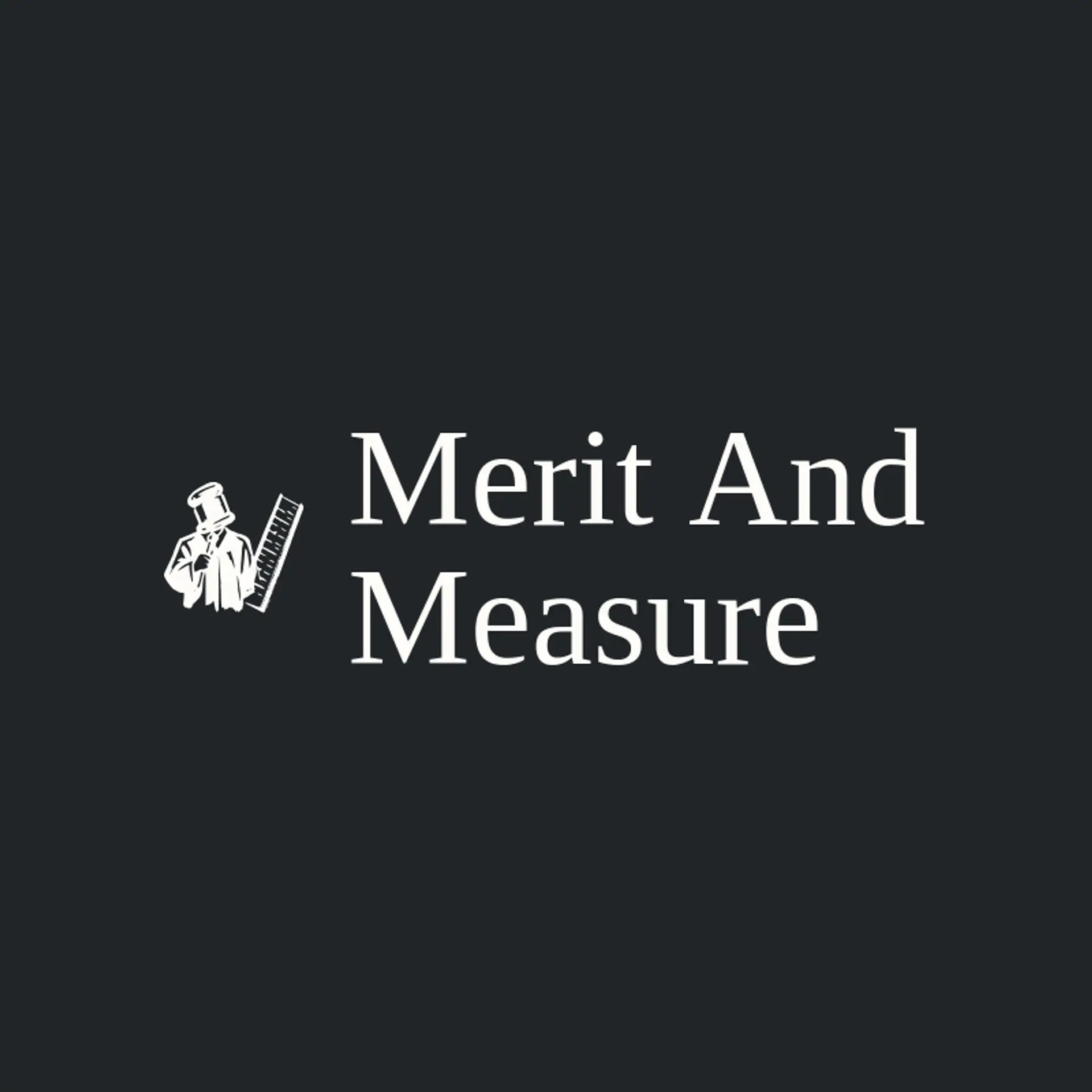 Merit and Measure logo for judge