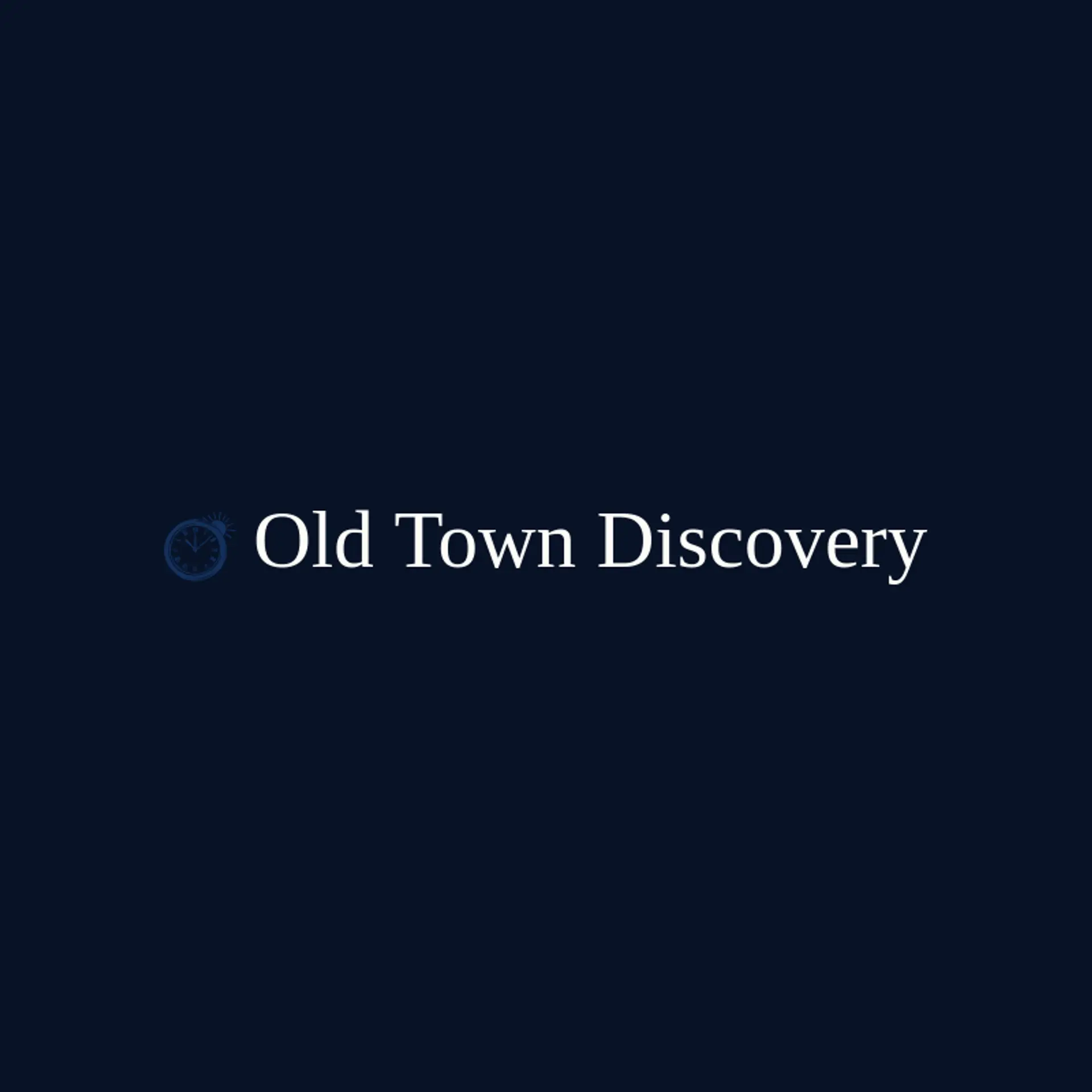 Old Town Discovery logo for landmark