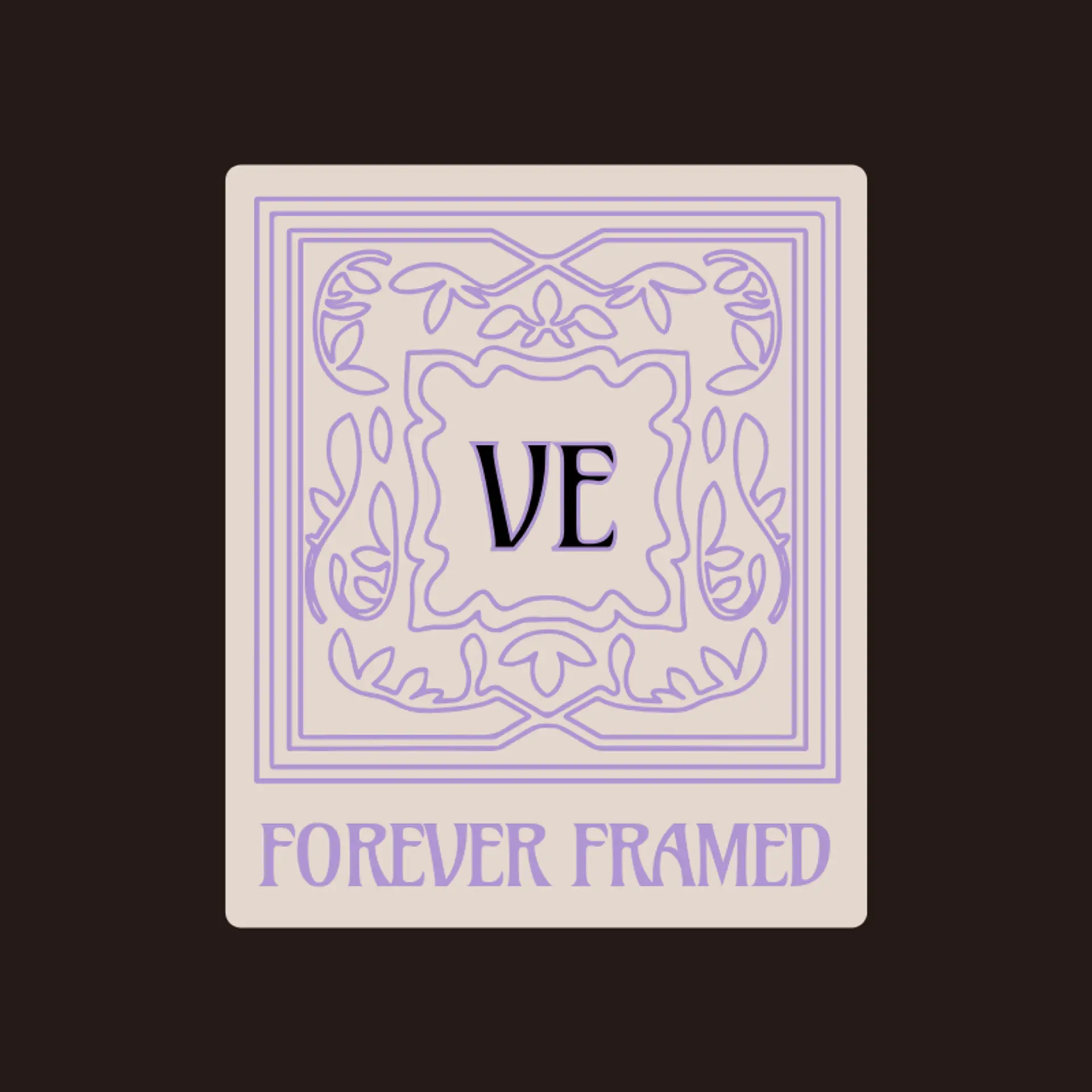 Forever Framed logo for wedding photographer