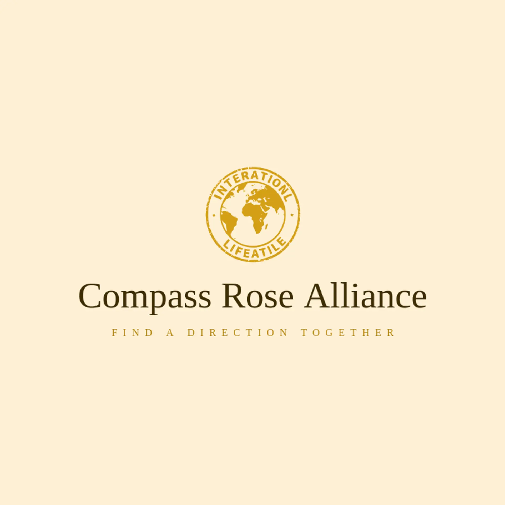 Compass Rose Alliance logo for international