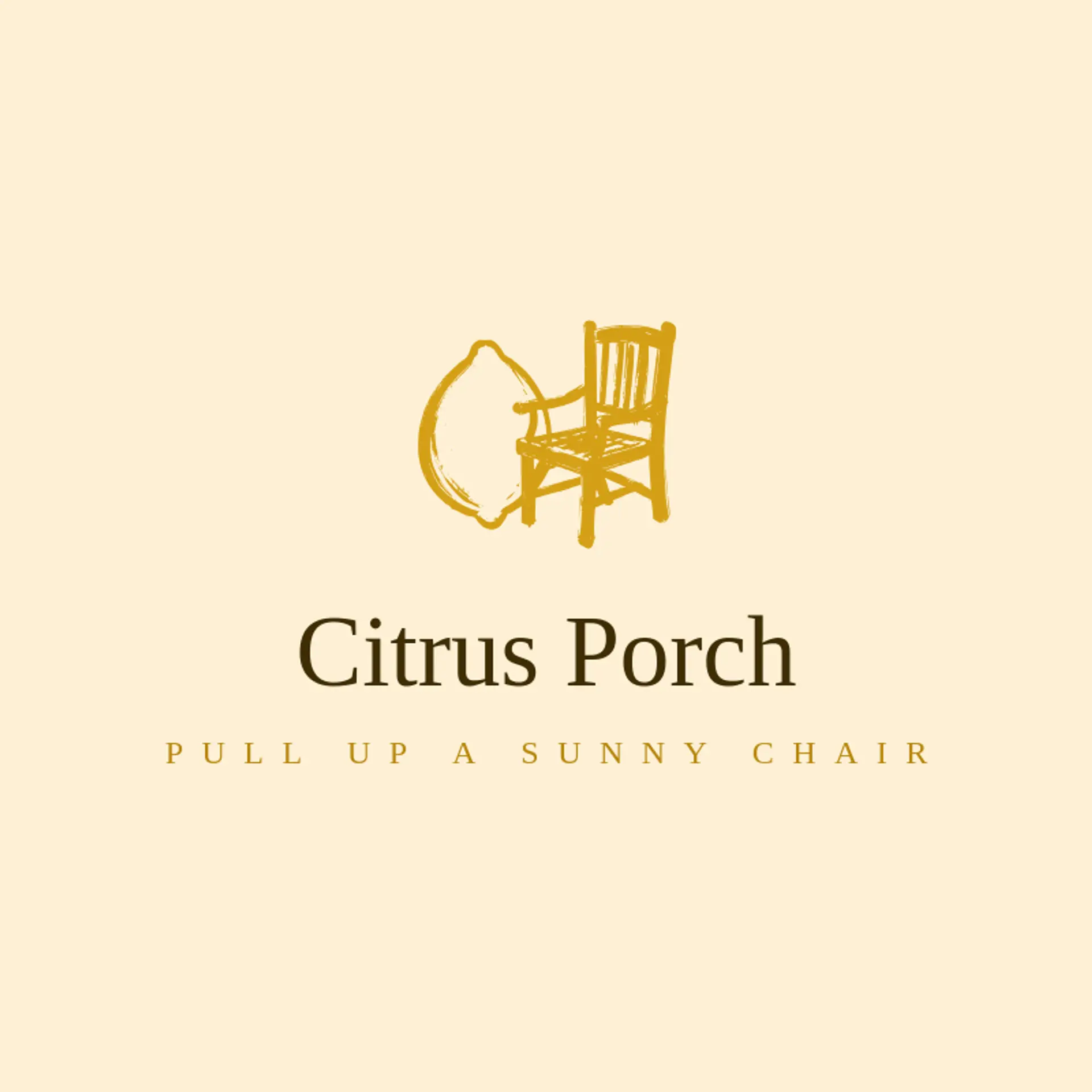 Citrus Porch logo for lemon