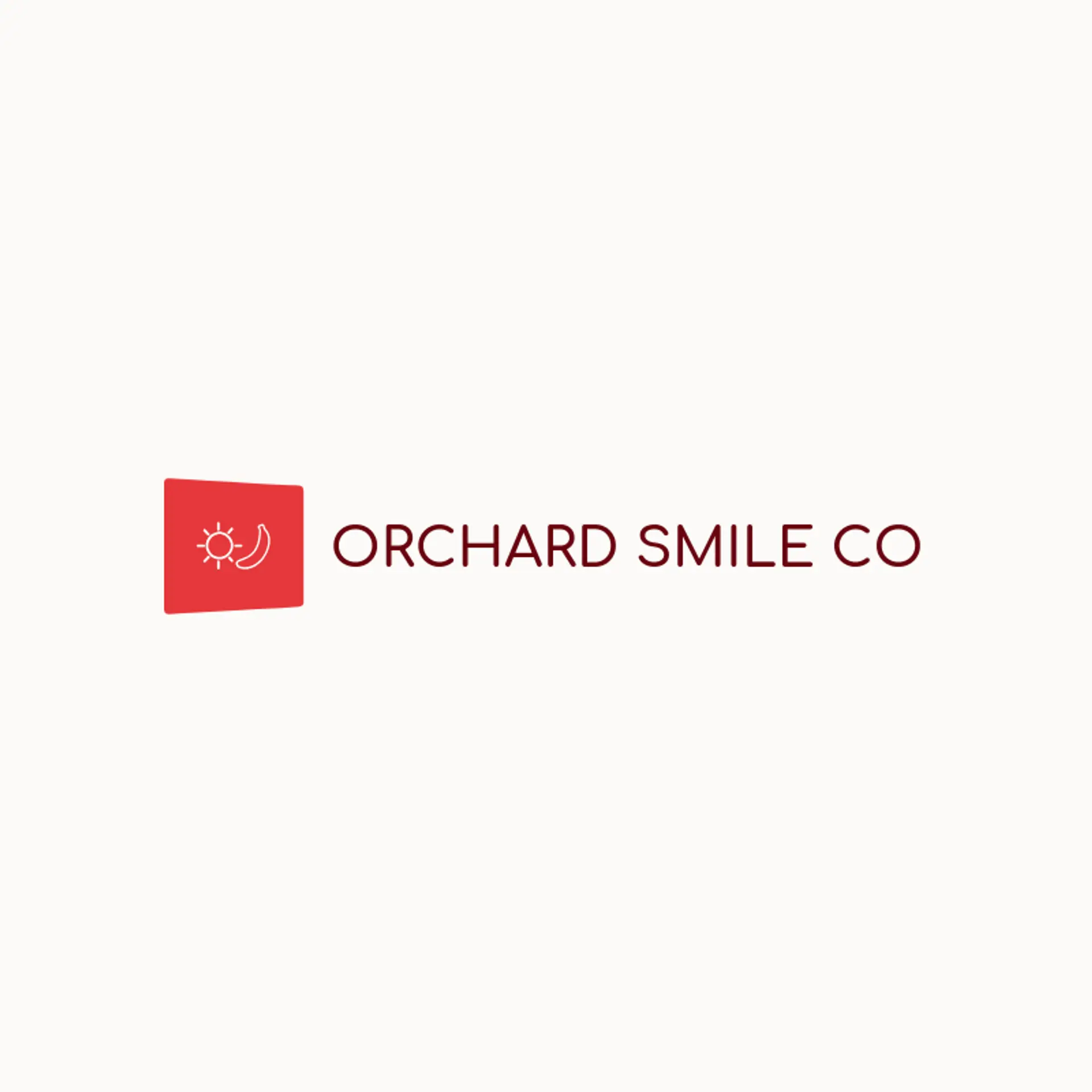 Orchard Smile Co logo for banana
