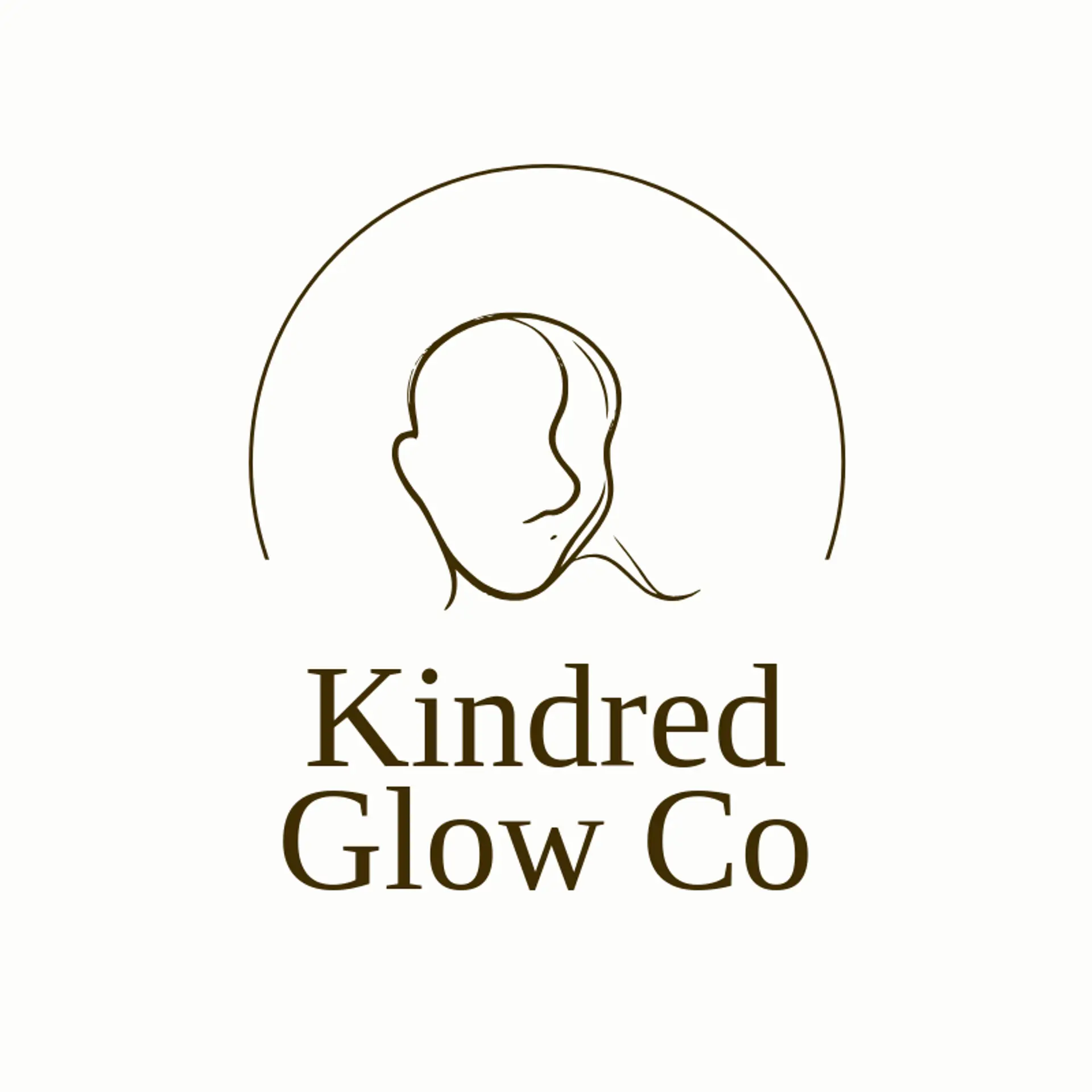Kindred Glow Co logo for skincare