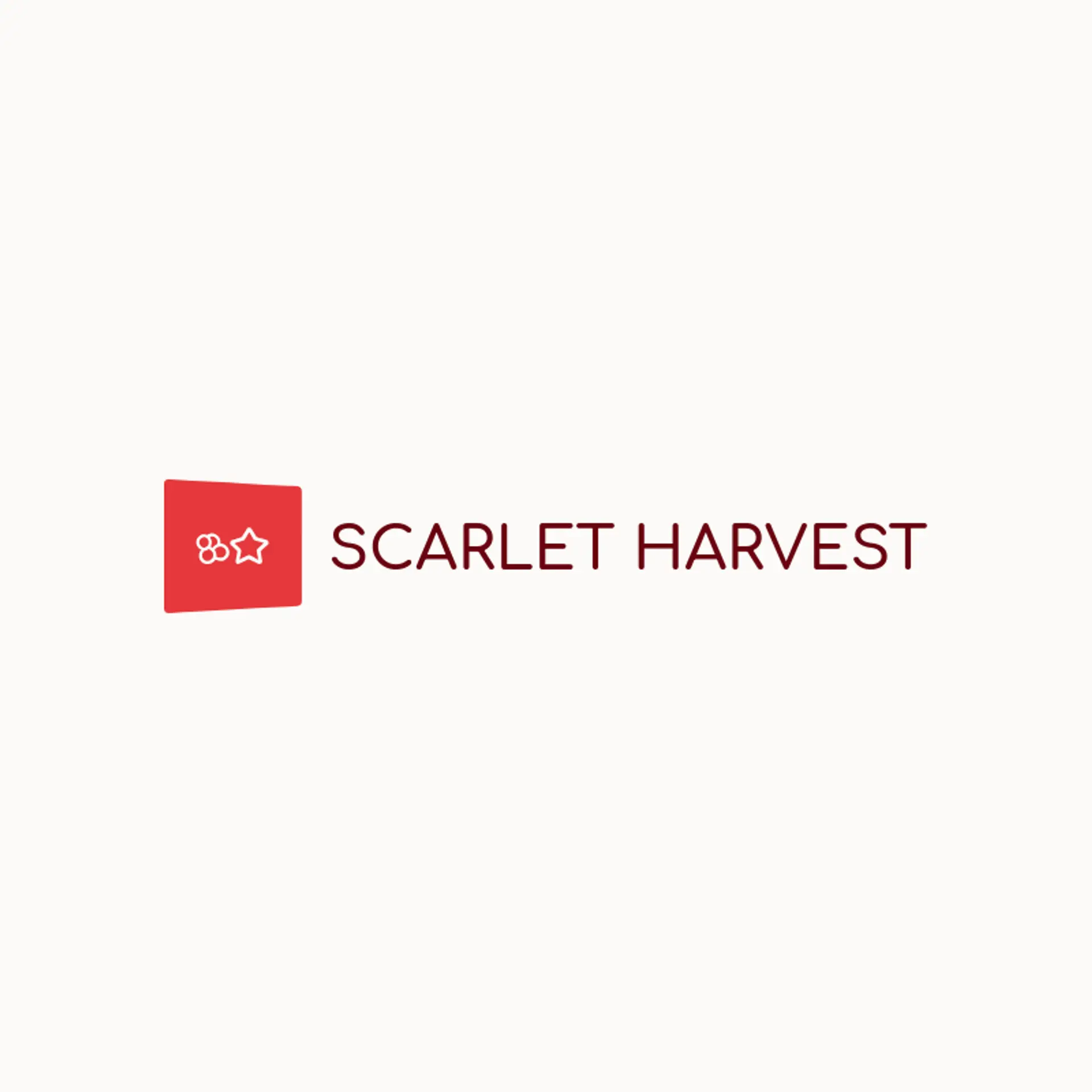 Scarlet Harvest logo for cardinal