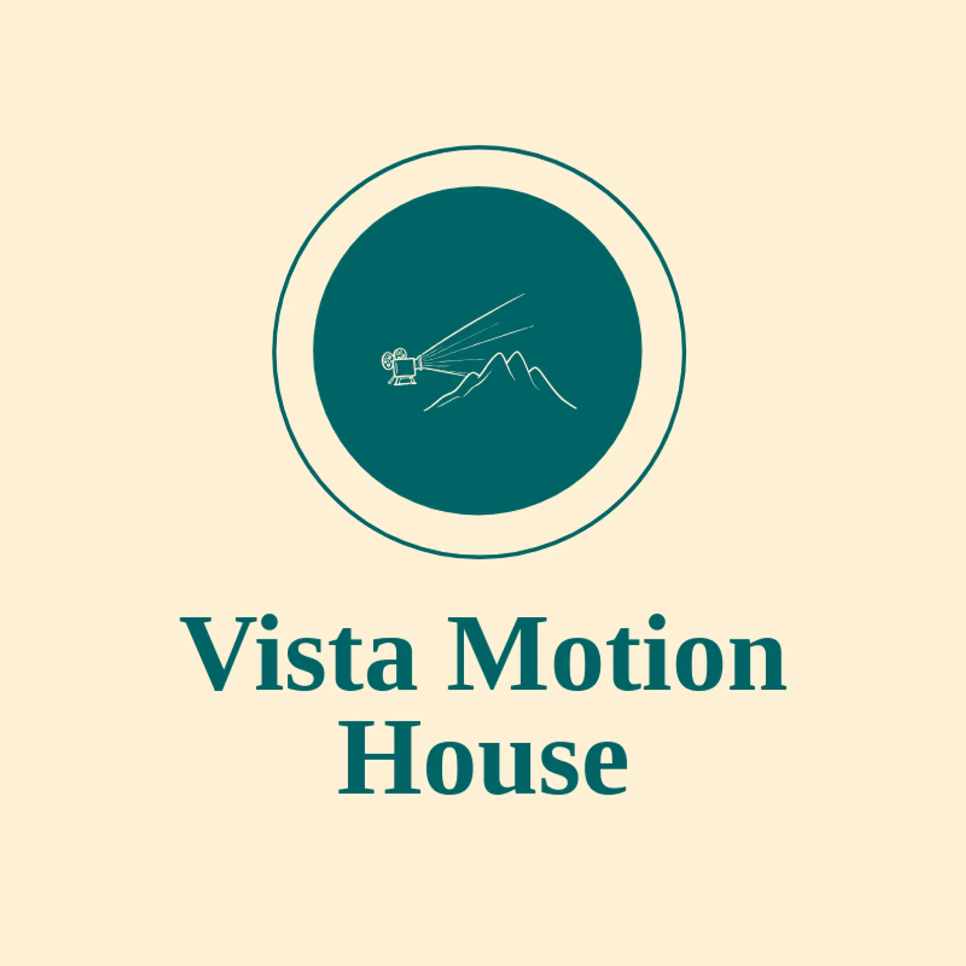 Vista Motion House logo for film