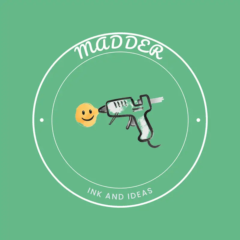 Glue gun craft logo