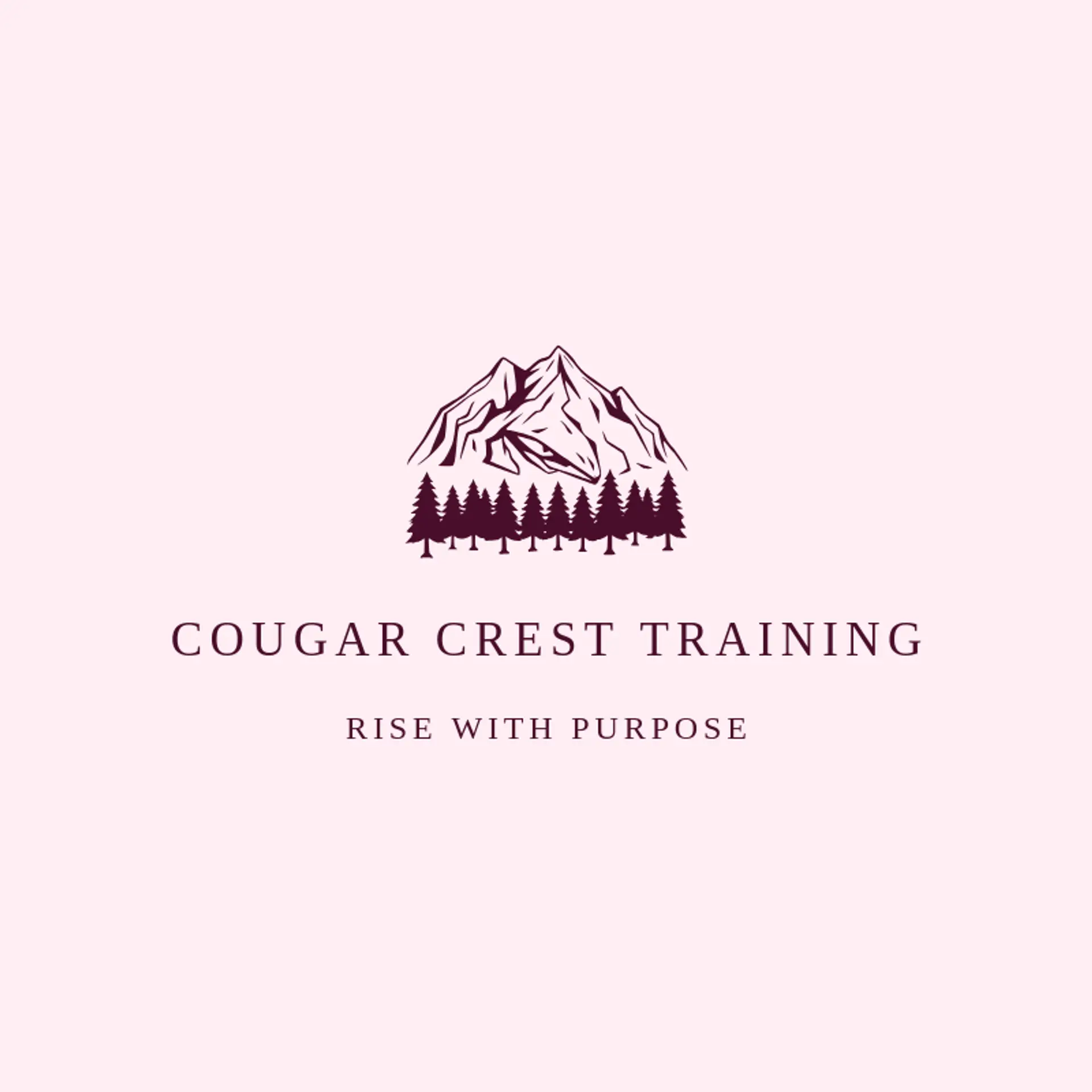 Cougar Crest Training logo for cougar