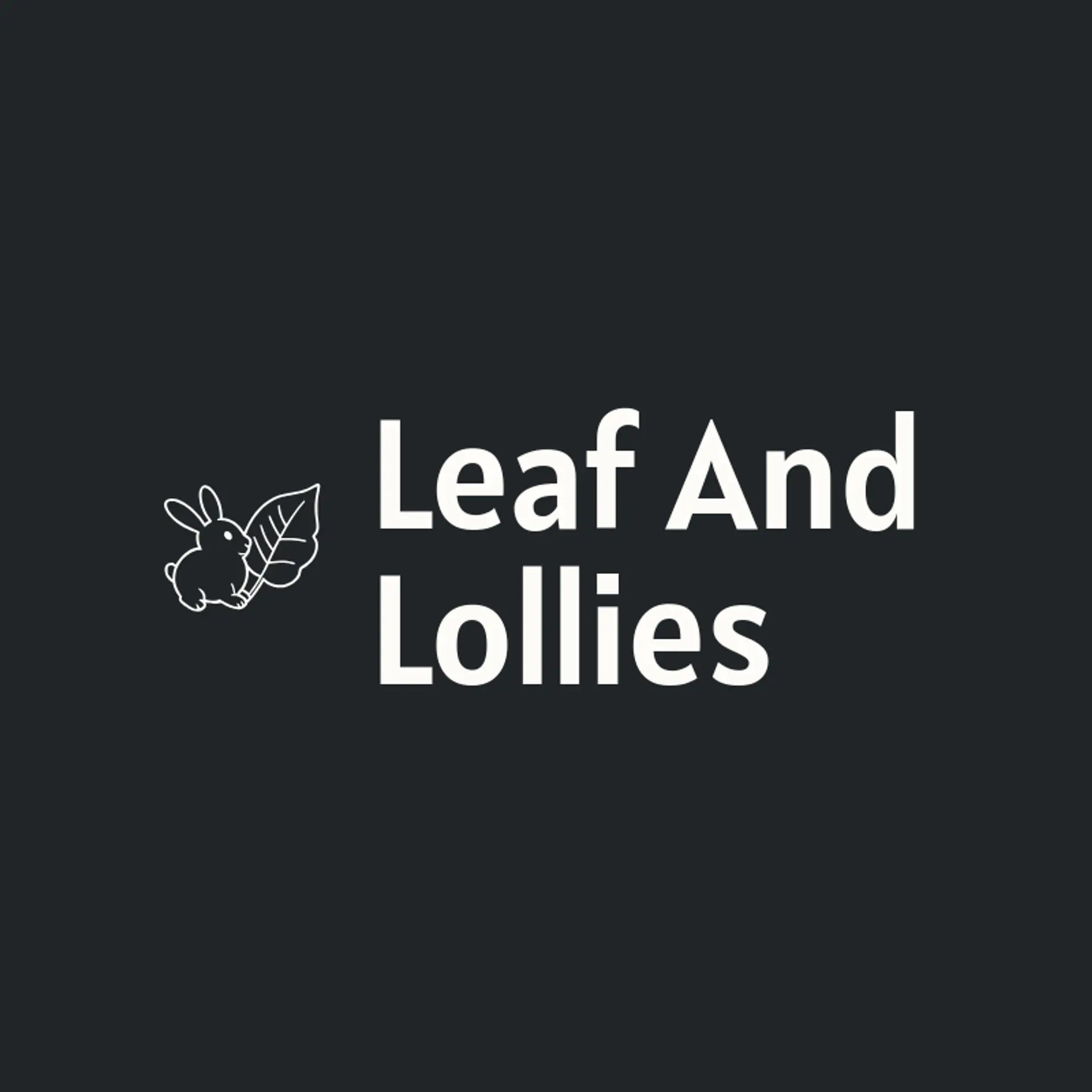 Leaf And Lollies logo for bunny