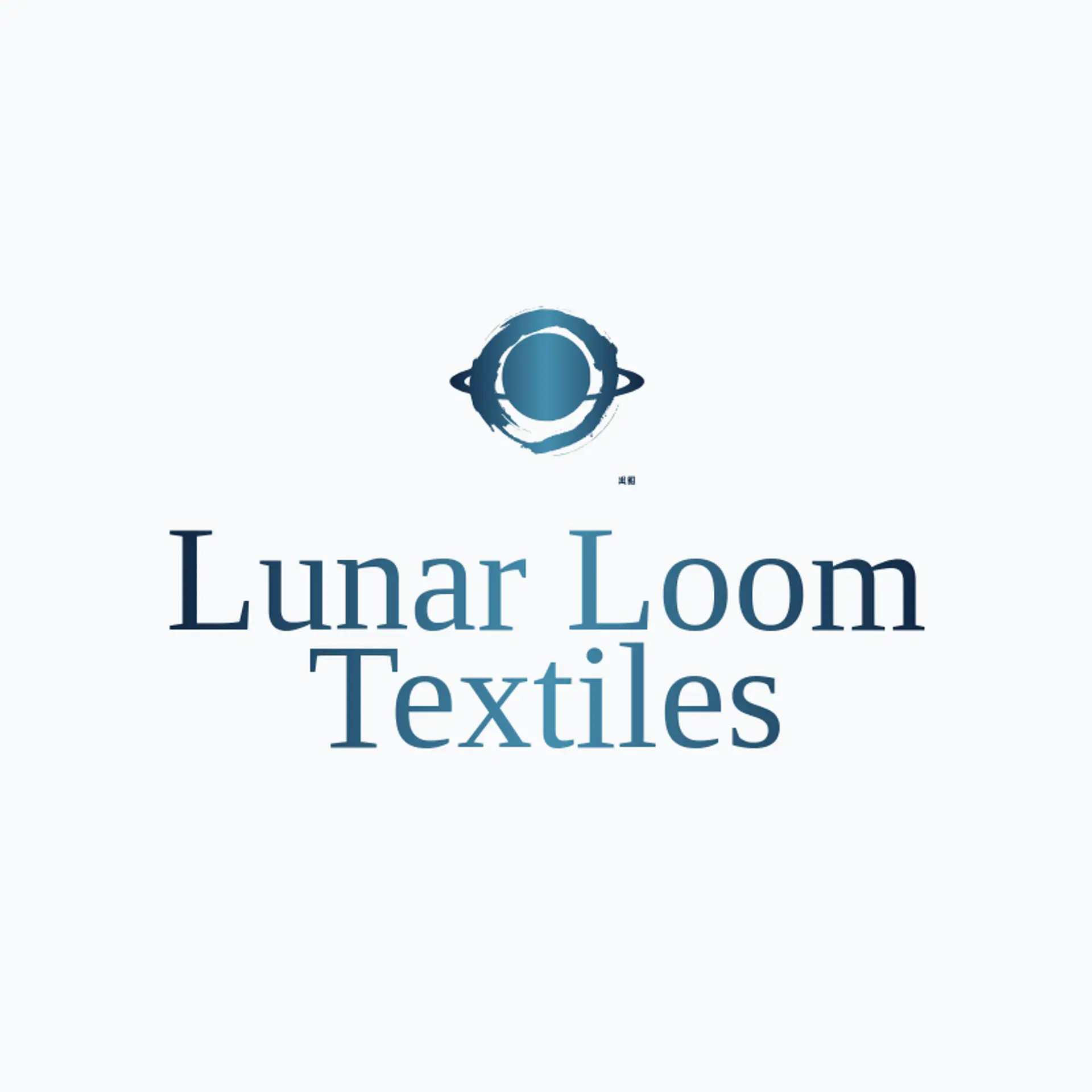 Lunar Loom Textiles logo for saturn