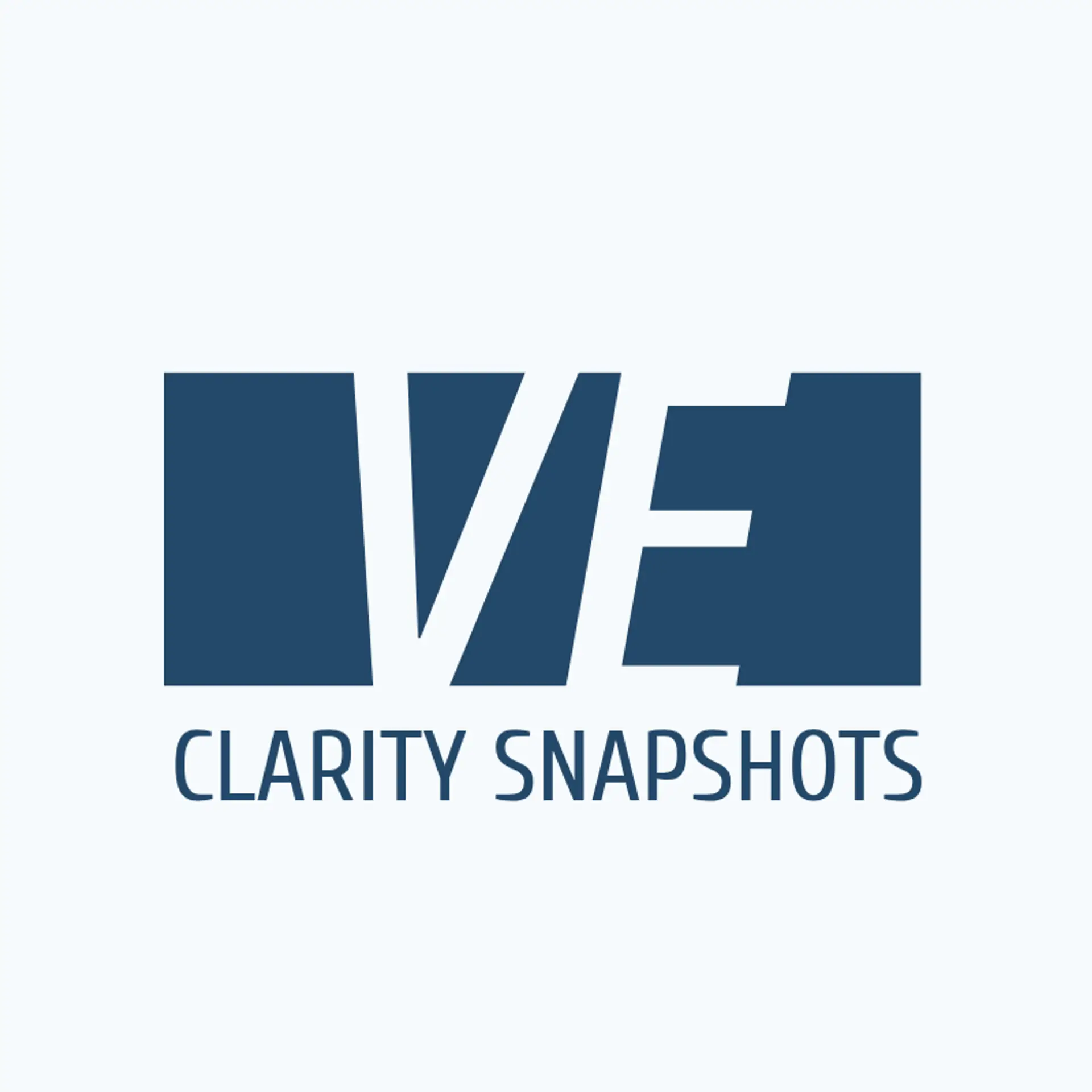 Clarity Snapshot Studio logo for simple photography