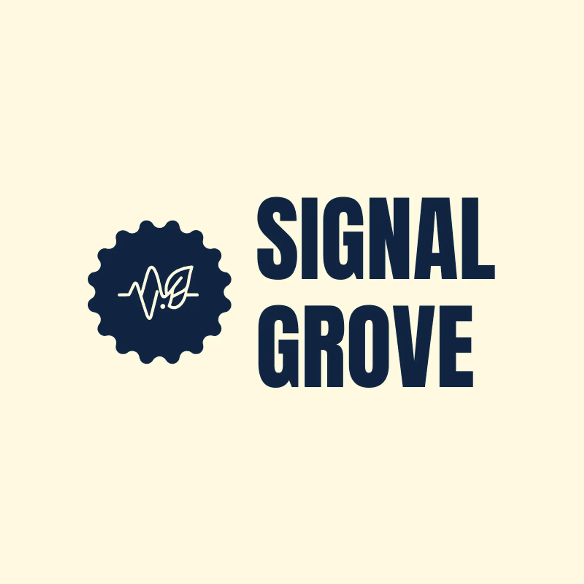 Signal Grove logo for audio