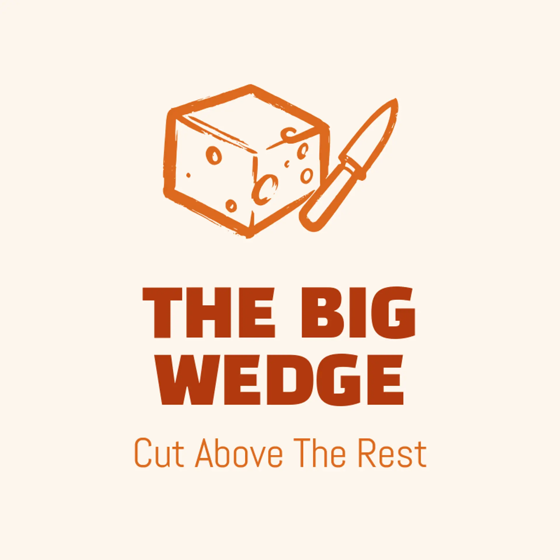 The Big Wedge logo for cheese