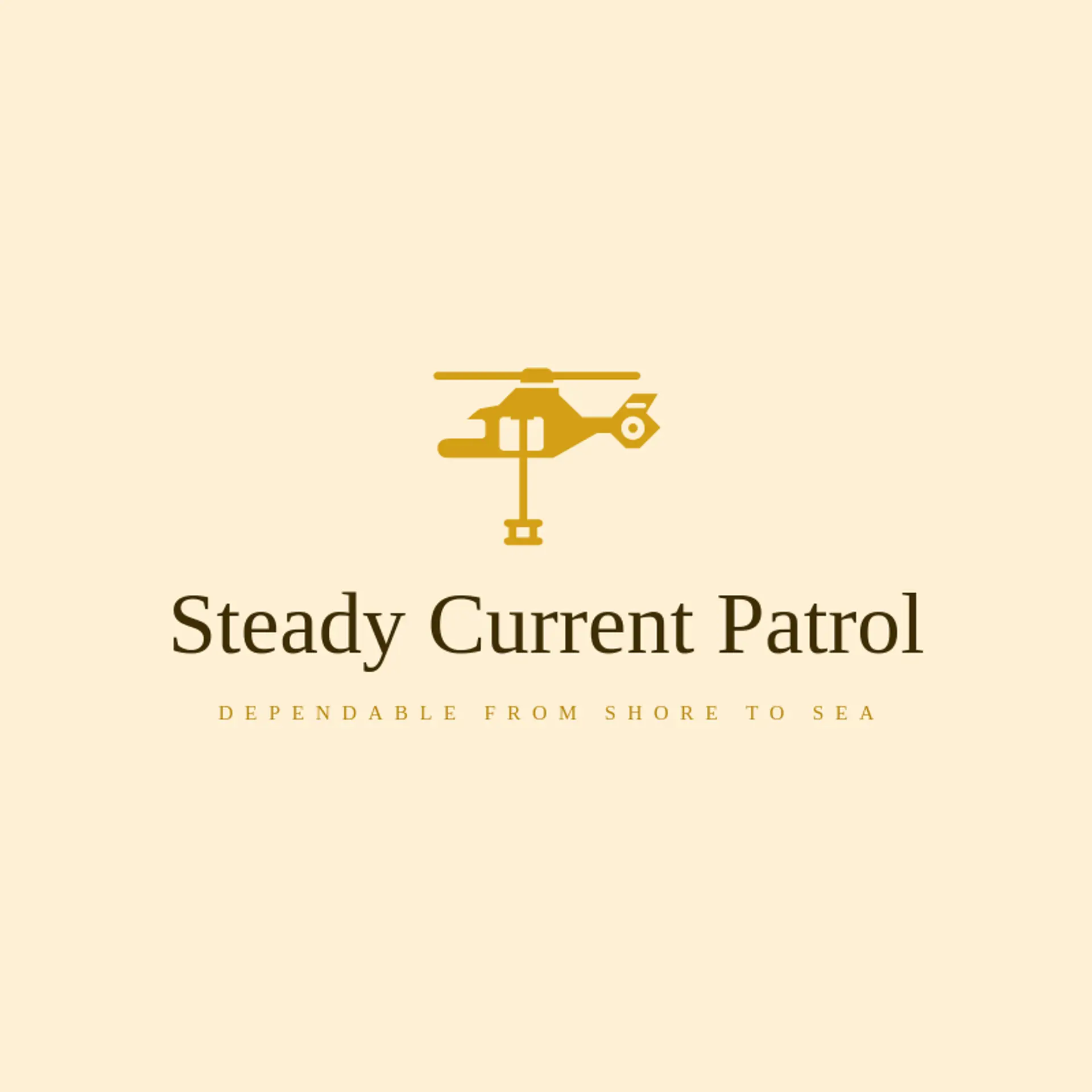Steady Current Patrol logo for coast guard