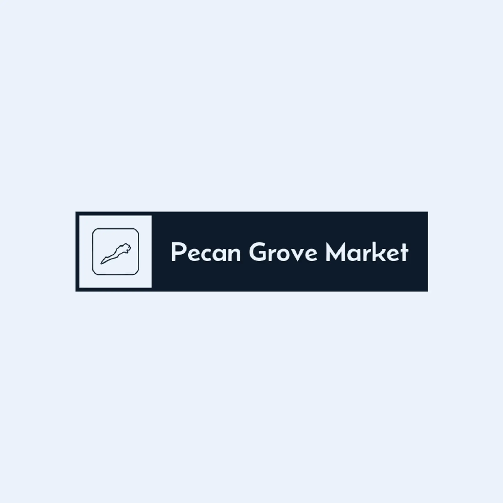 Pecan Grove Market logo for southern