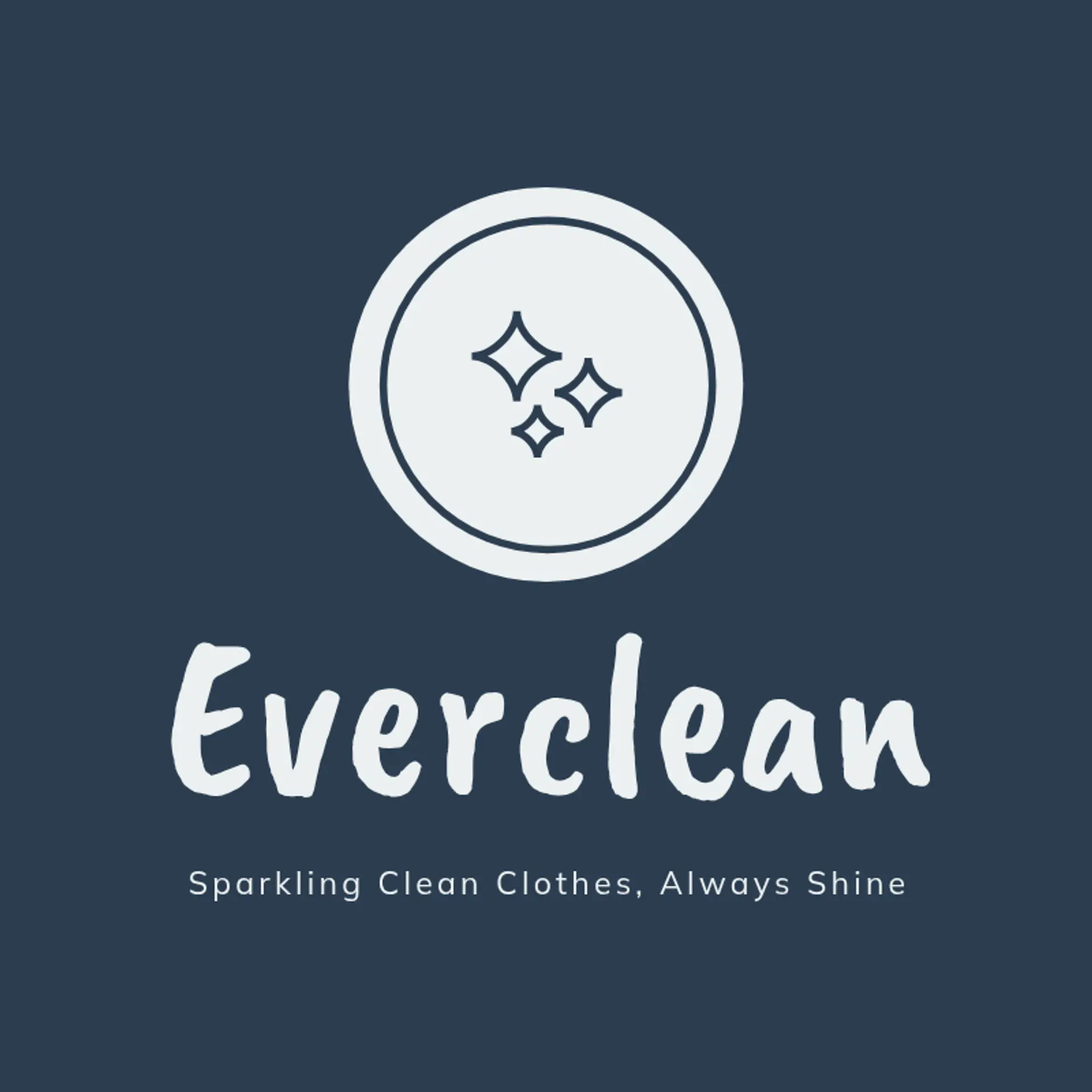 LuminousLinen logo for dry cleaning