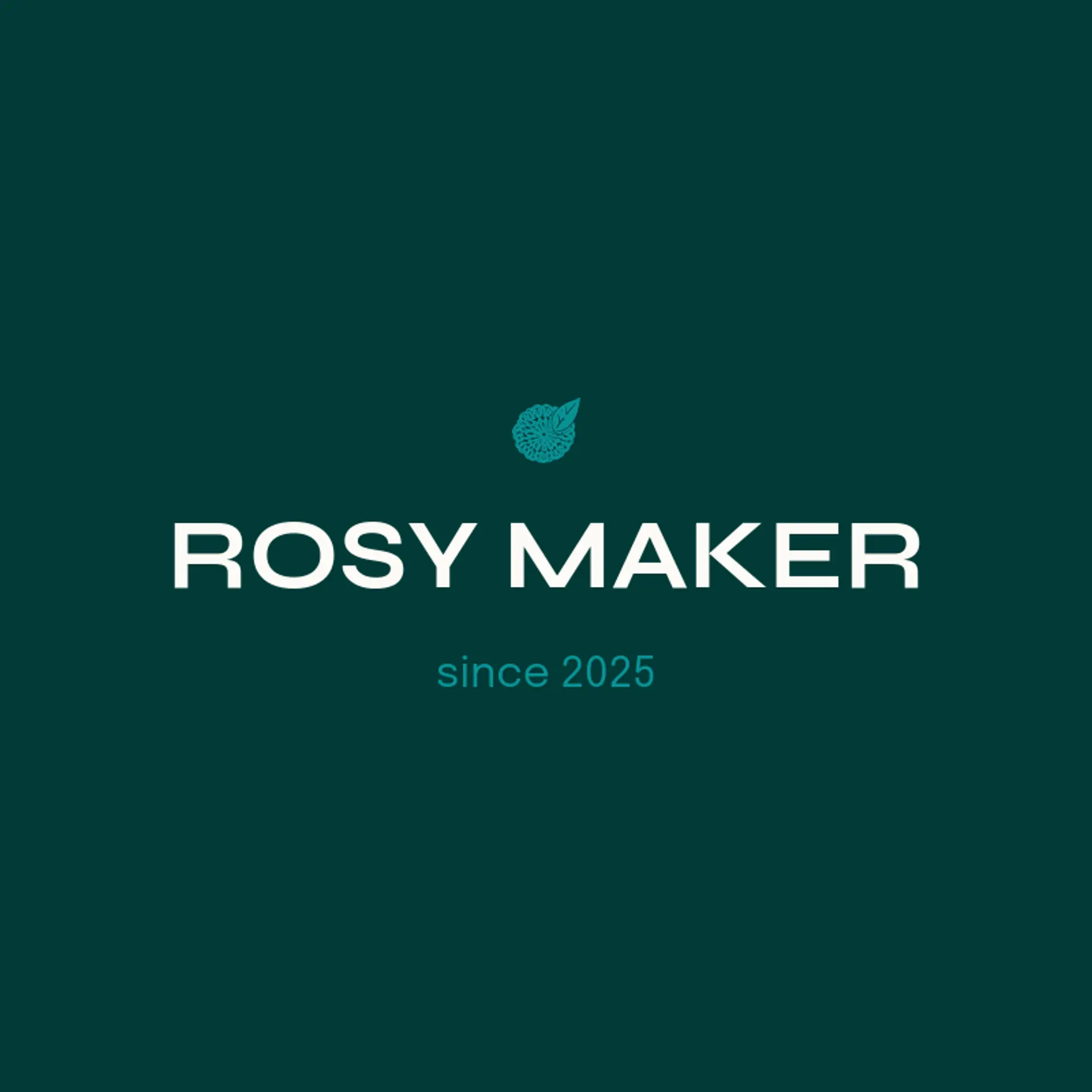 Rosy Maker logo for crochet