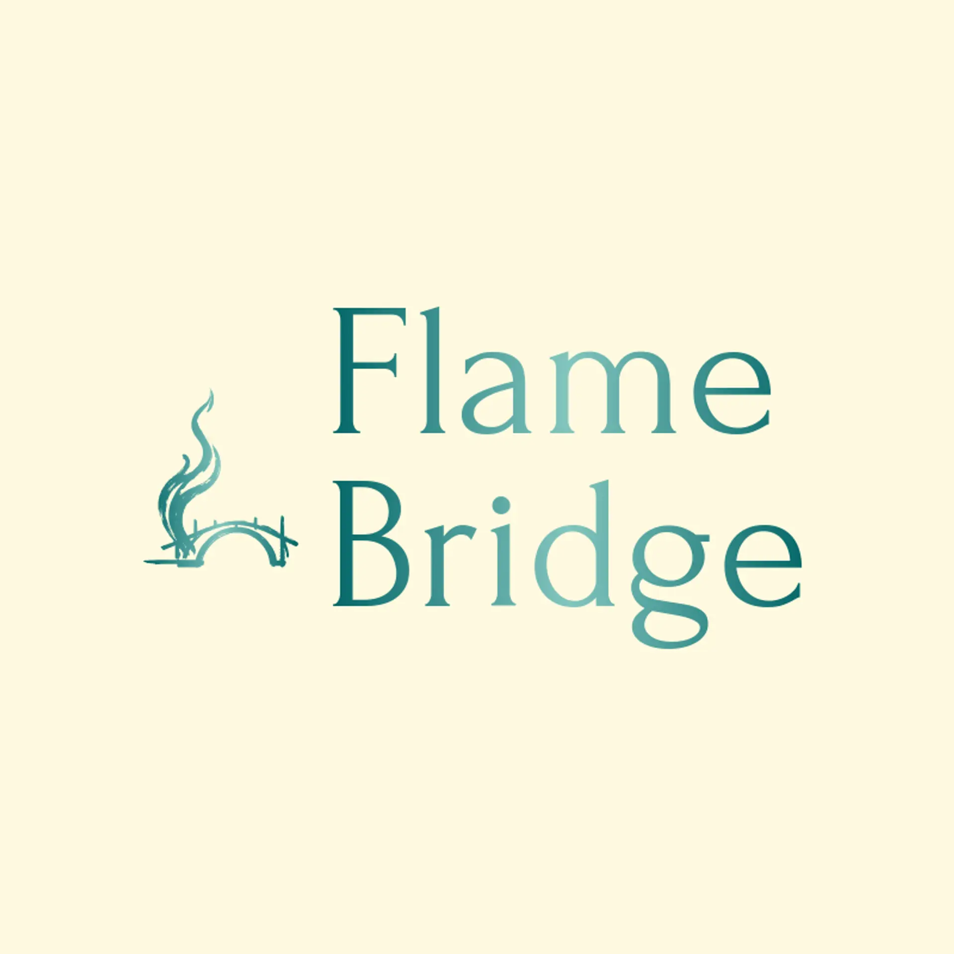 Flame Bridge logo for firefighter