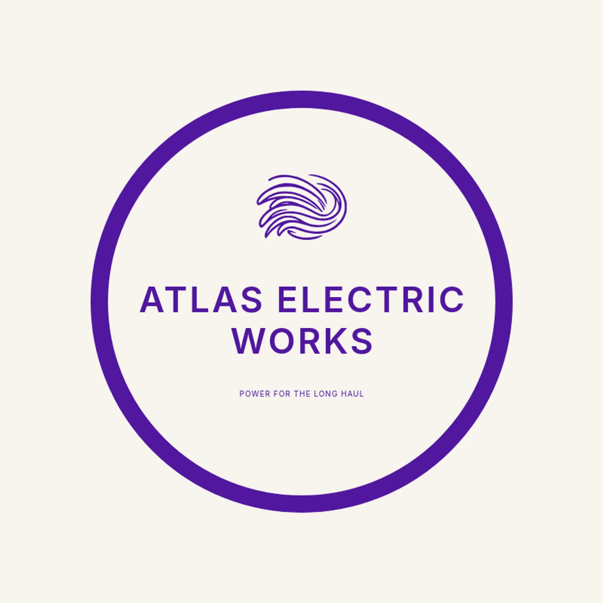Atlas Electric Works logo for current